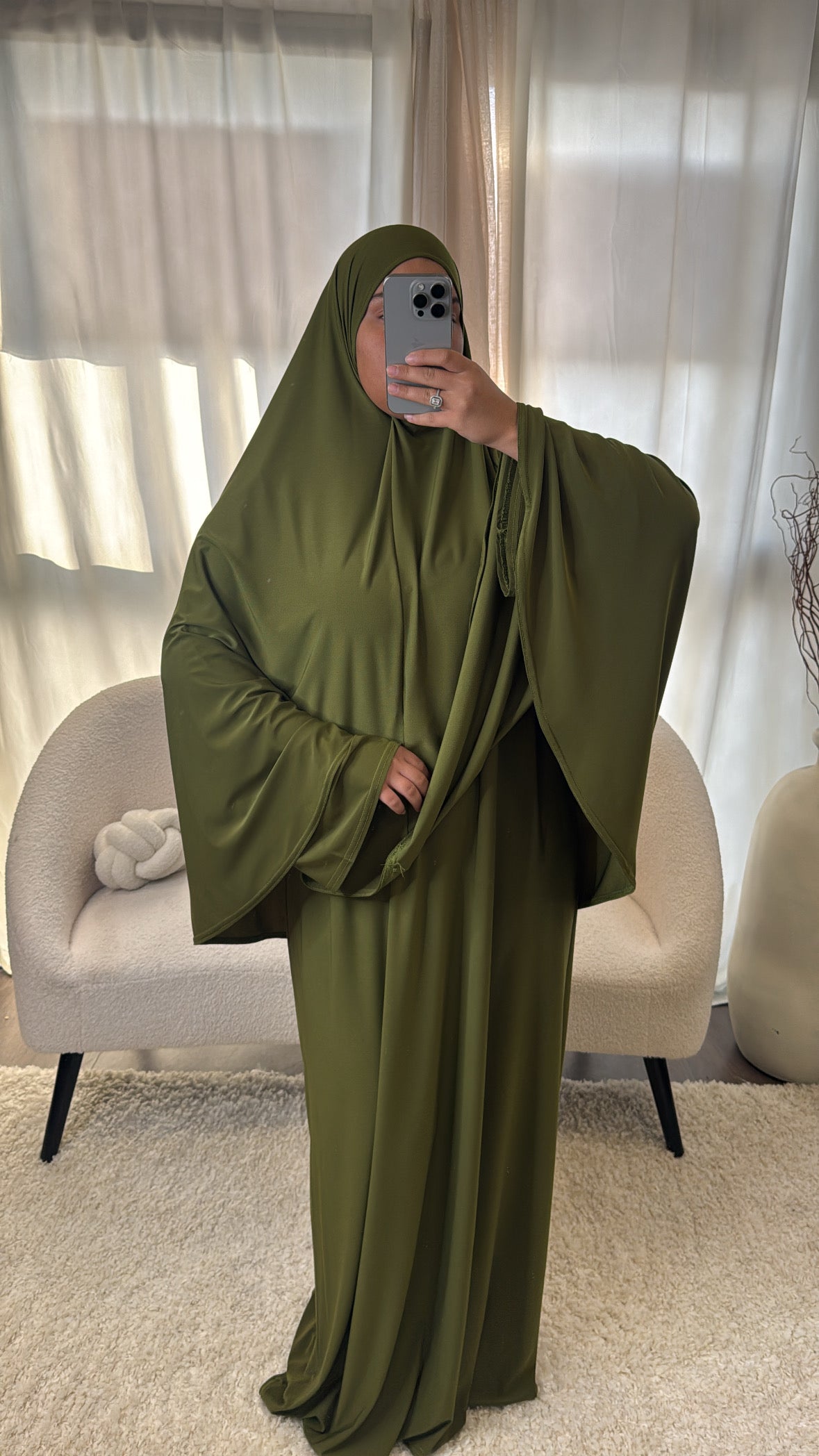 Set de prière en Jersey Premium [ vert]