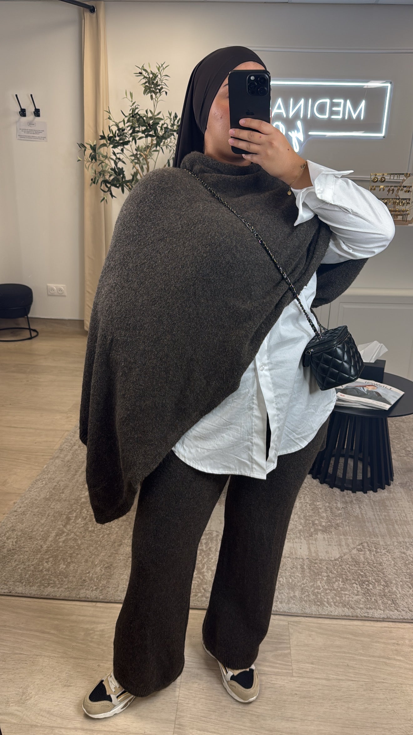 ENSEMBLE CAP [ choco ]