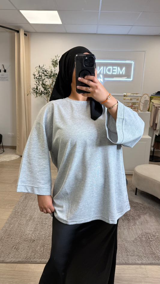 T-shirt respirant [ gris ]