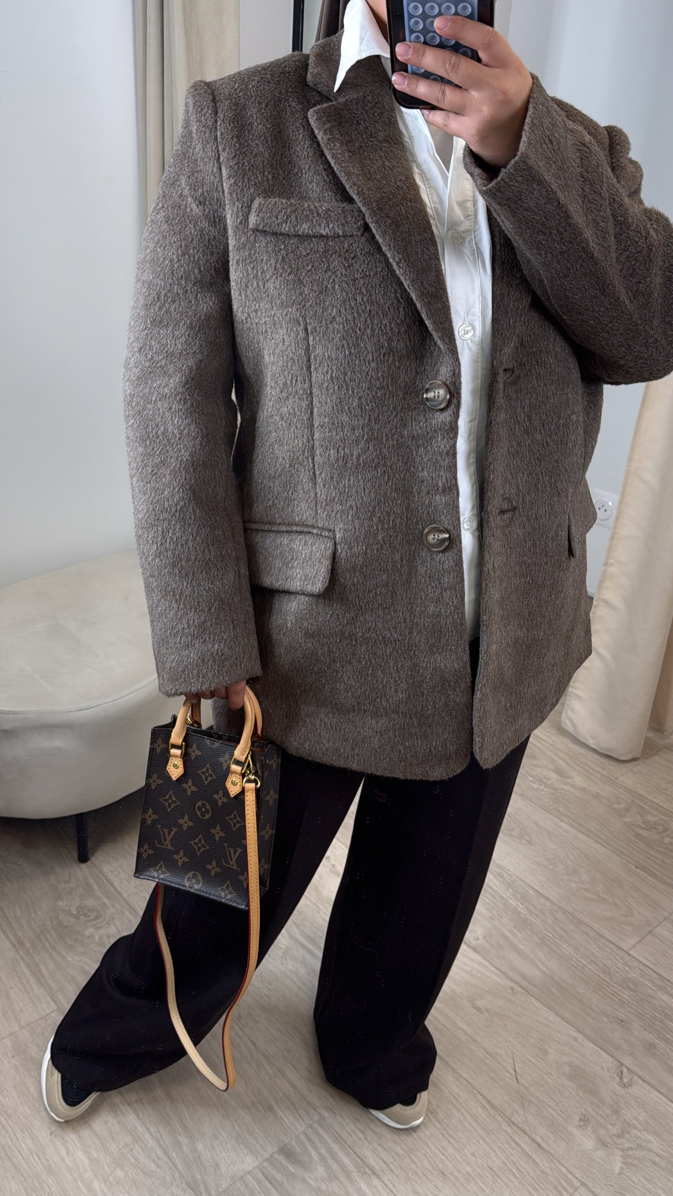 BLAZER AUBE [ choco ]