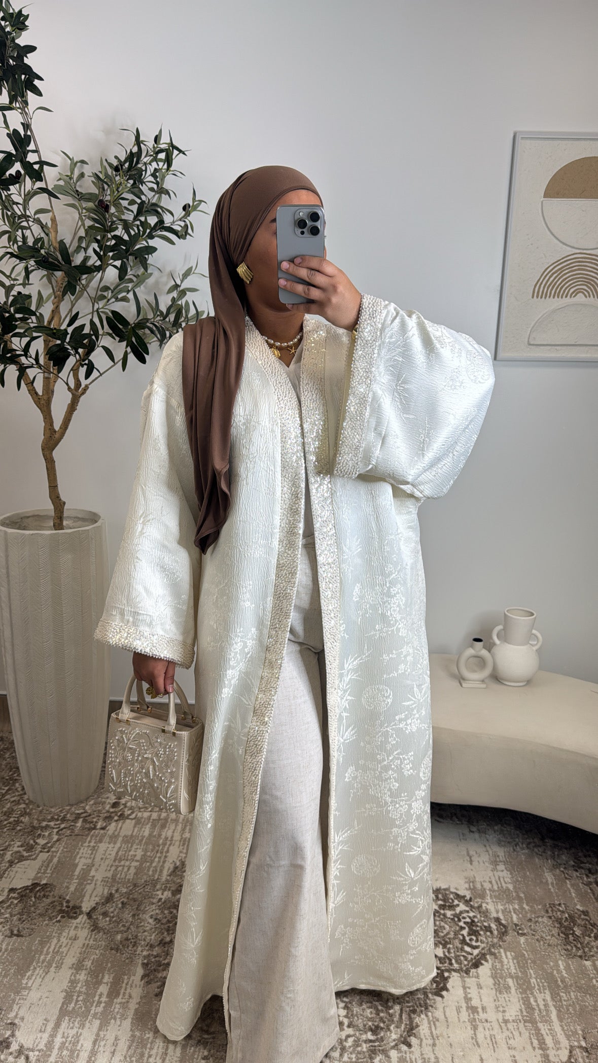 Kimono Maeva Luxe [ crème]