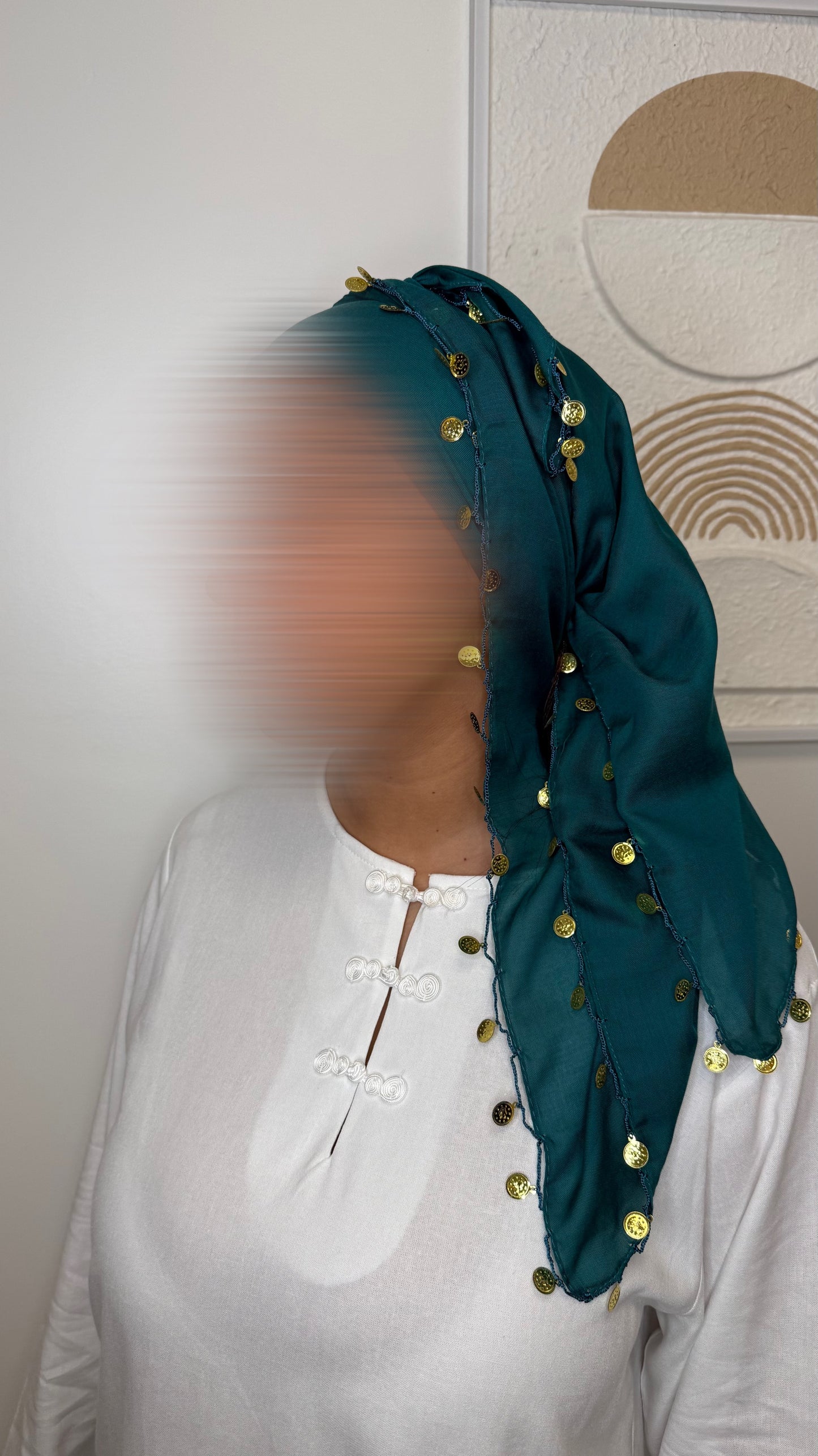 Carré de Louis d’or [ turquoise]