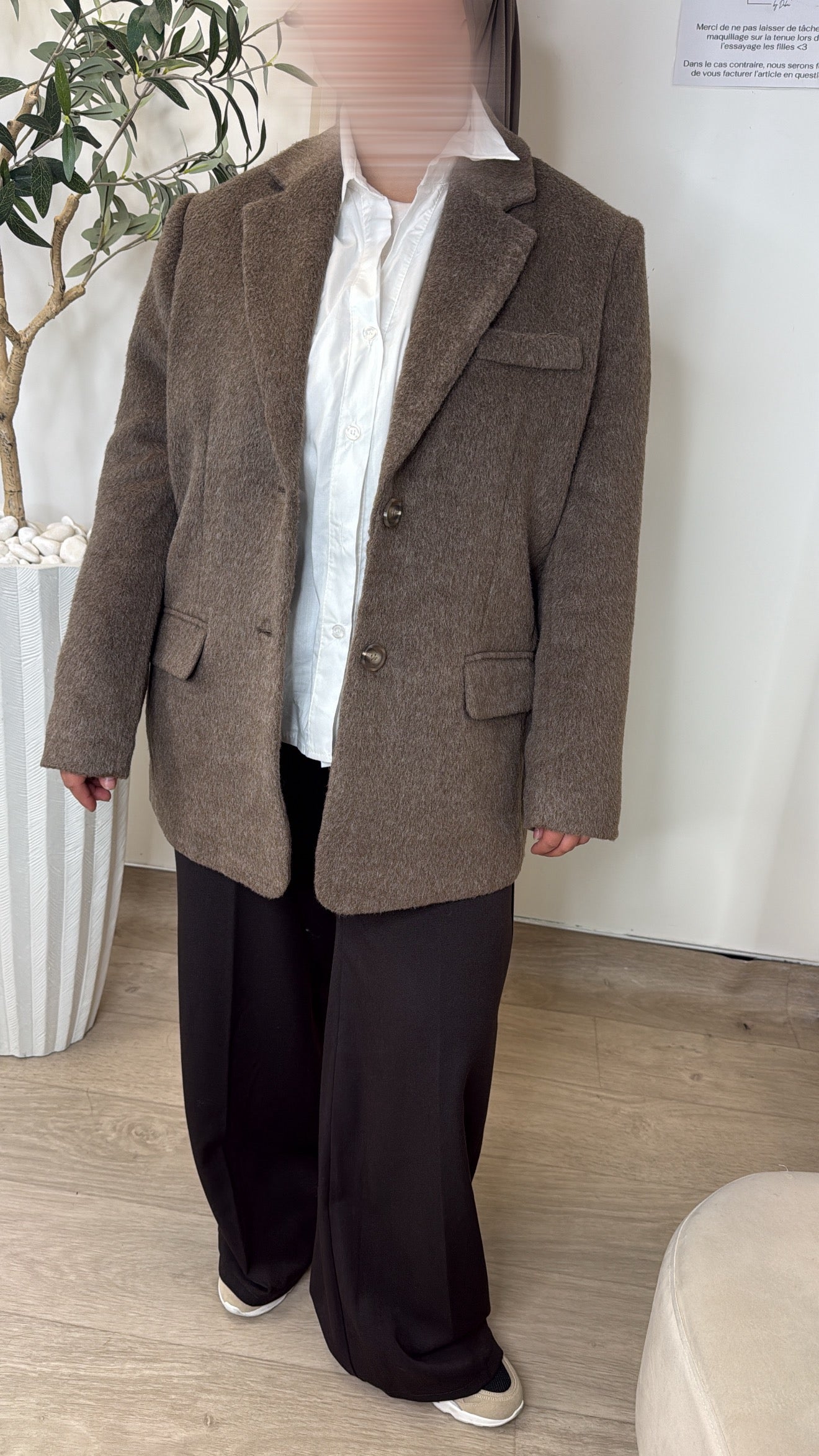 BLAZER AUBE [ choco ]