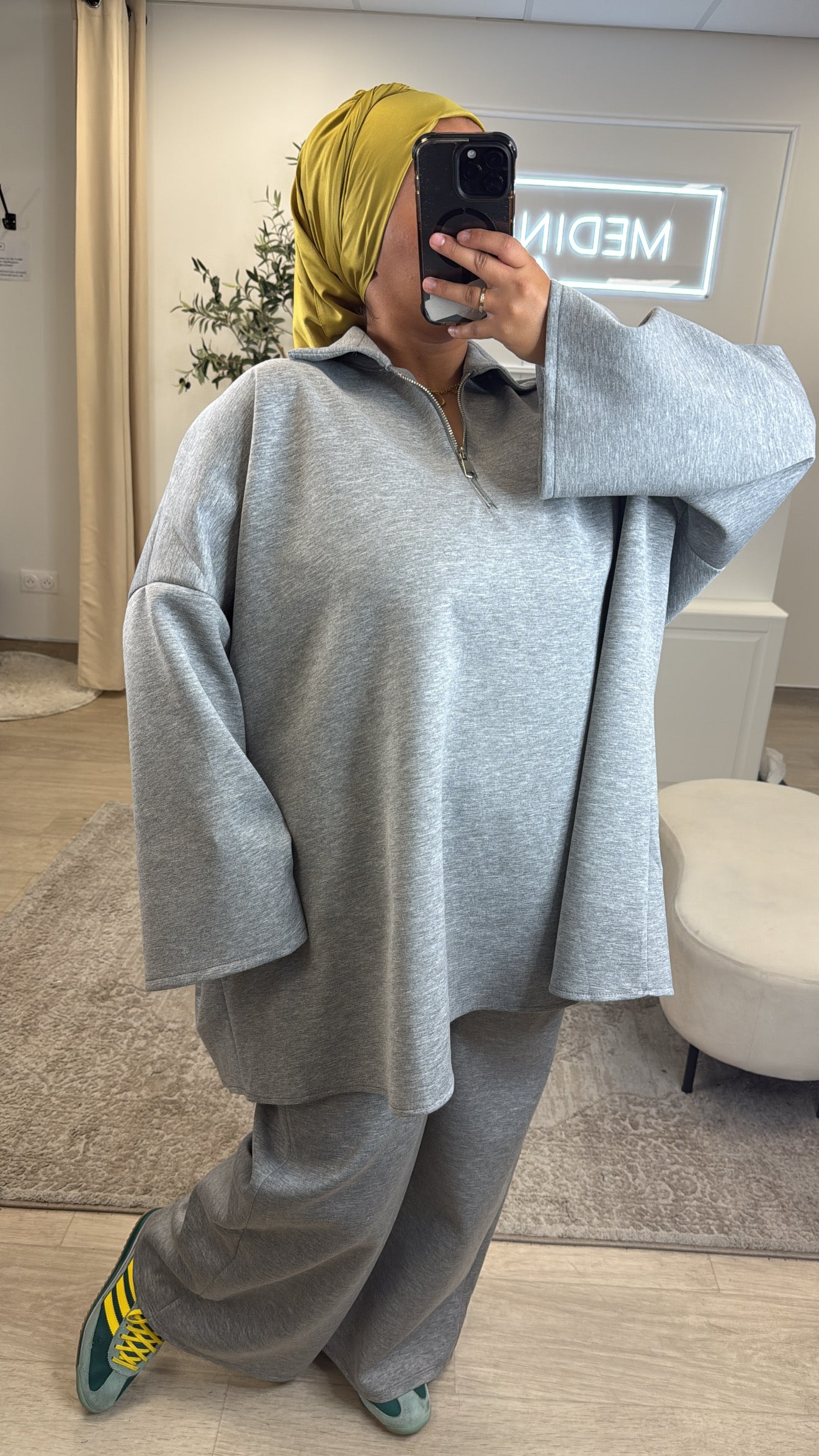 Ensemble Lydia [ gris ]