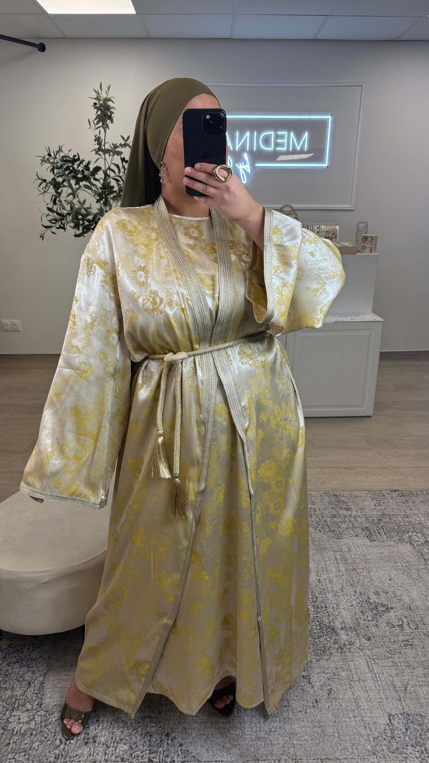 ENSEMBLE SOUS ROBE EVA  [ DORÉE]