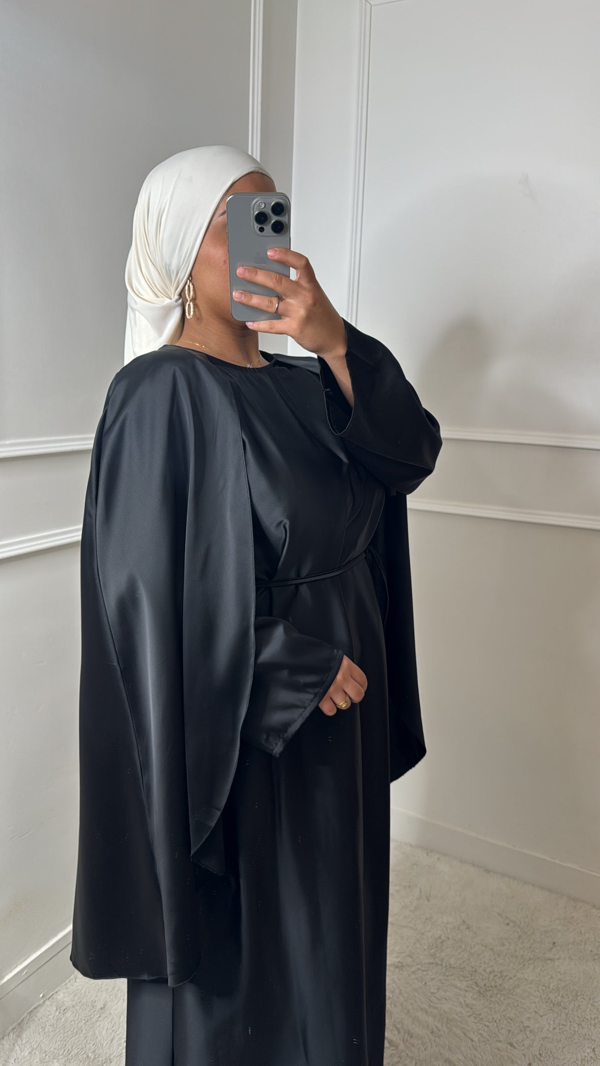 Robe Cape [ noir]