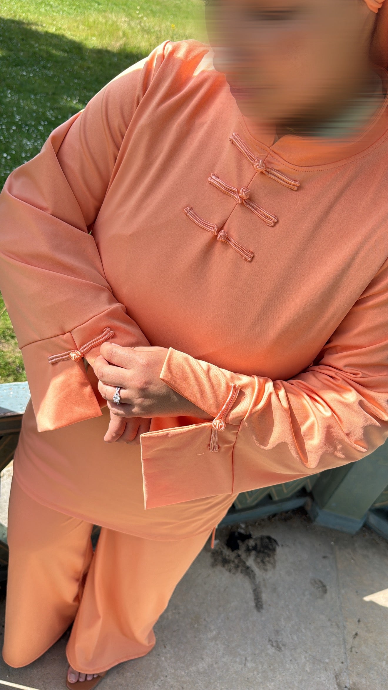 BURKINI SAKURA 3 PIÈCES [ orange ]