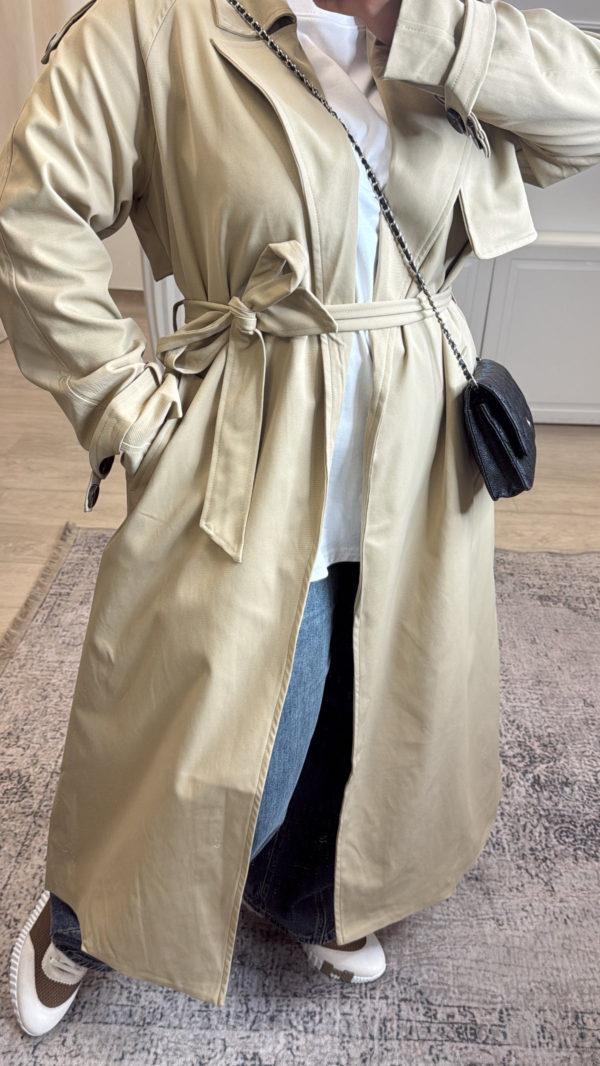 TRENCH PREMIUM [ camel ]