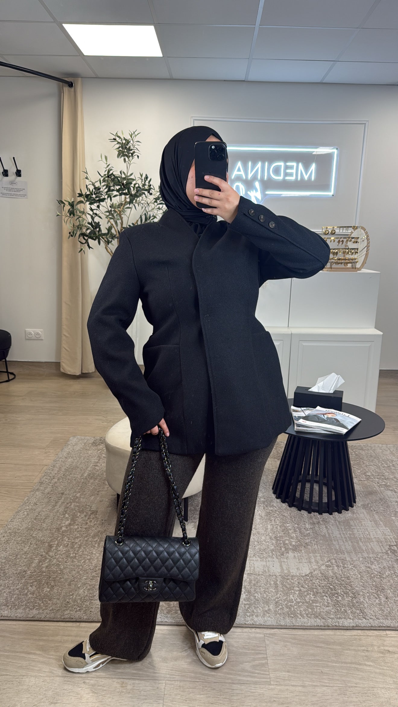 VESTE CINTRÉ [ black ]