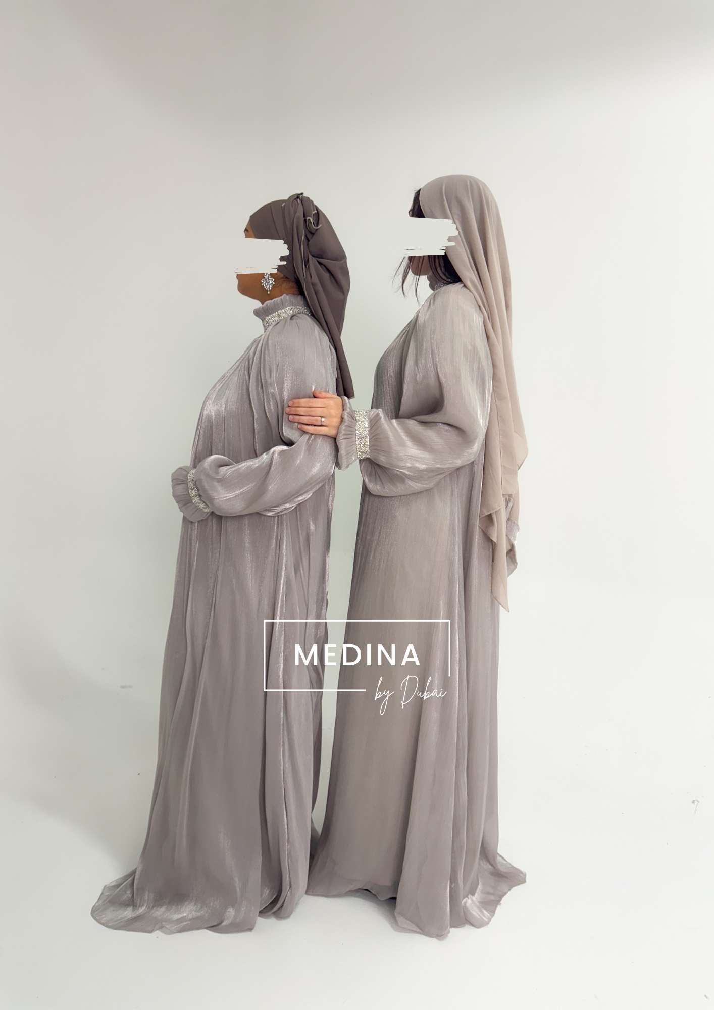 Robe Soumaya [ argenté ]