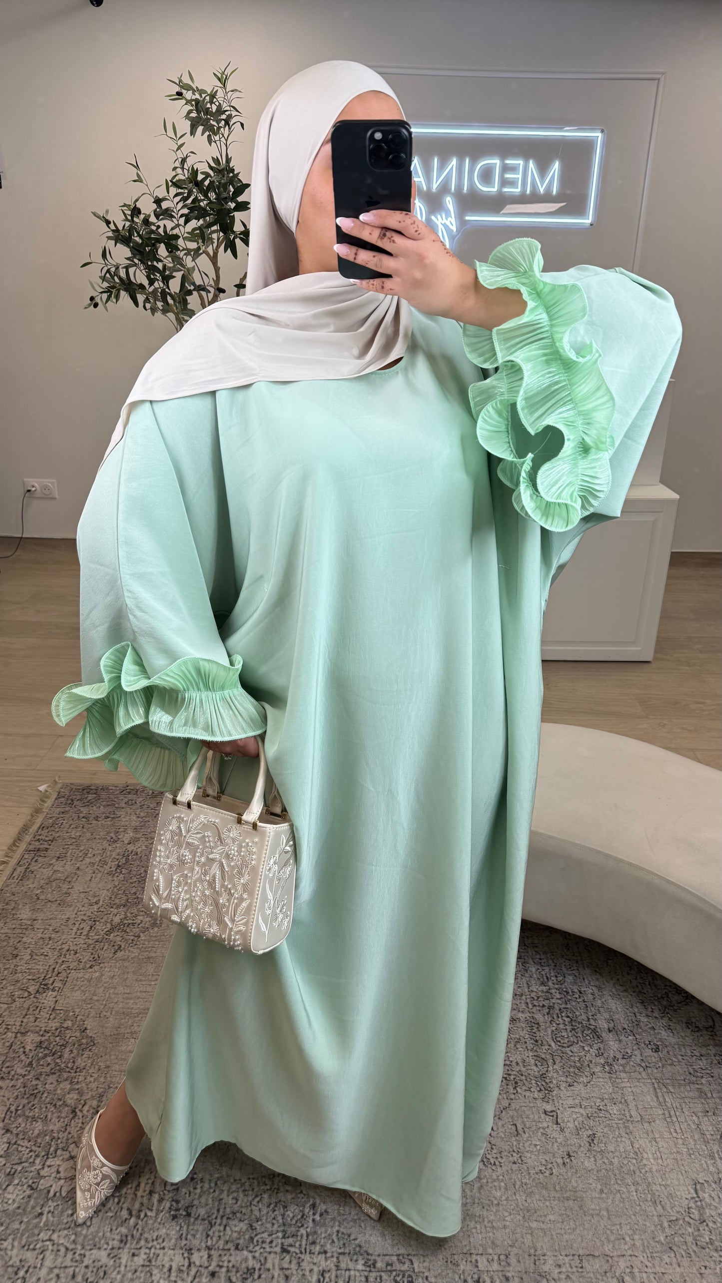 ABAYA SYRA [ vert ]