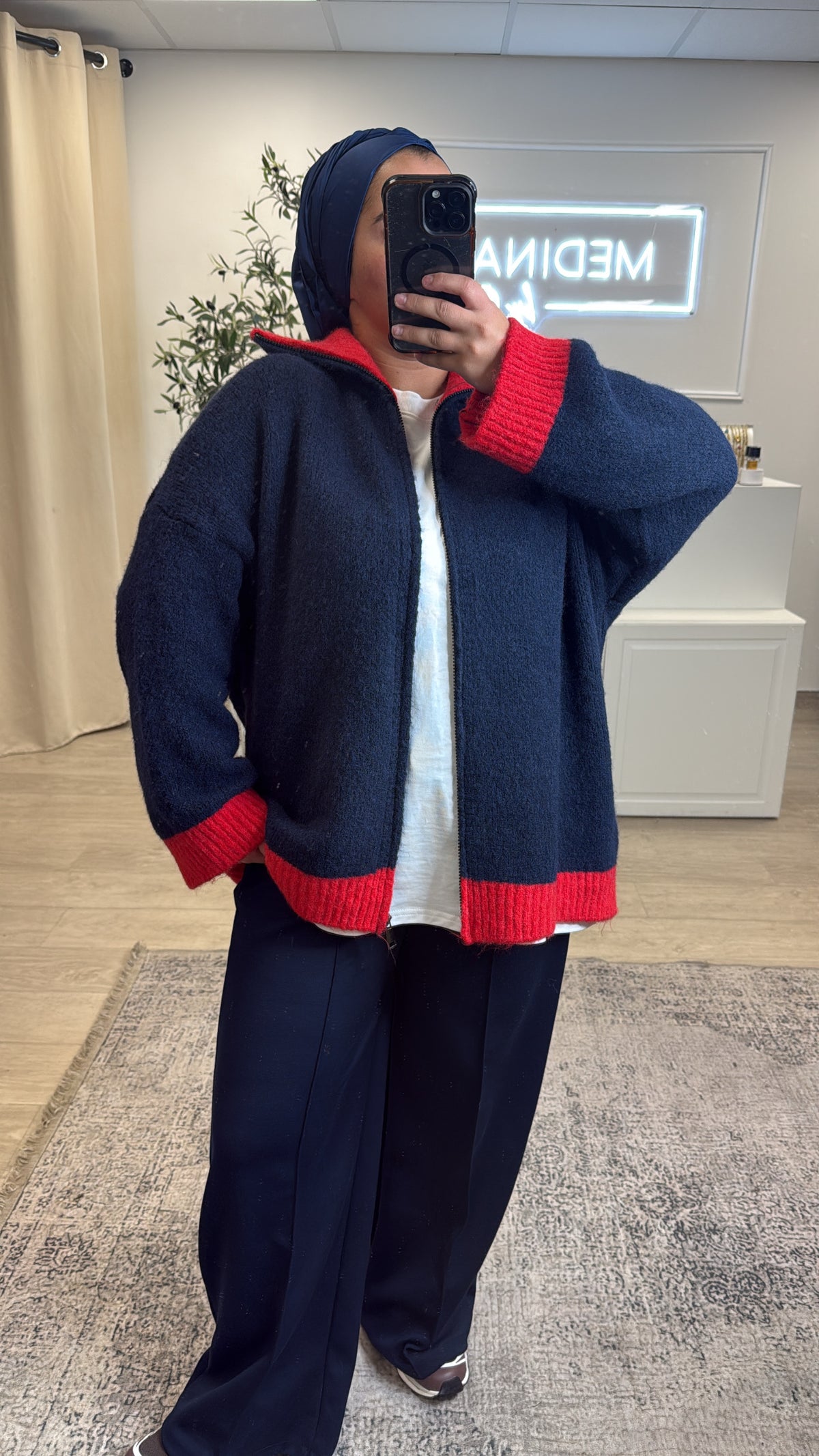 Gilet Yasmine [ Marine ]