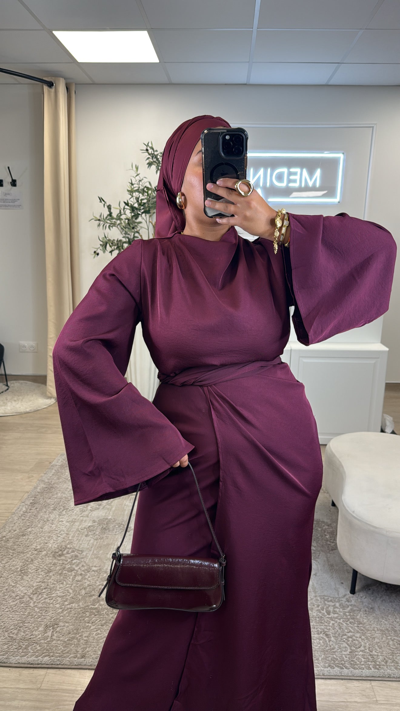 Robe Yasmine [ prune ]