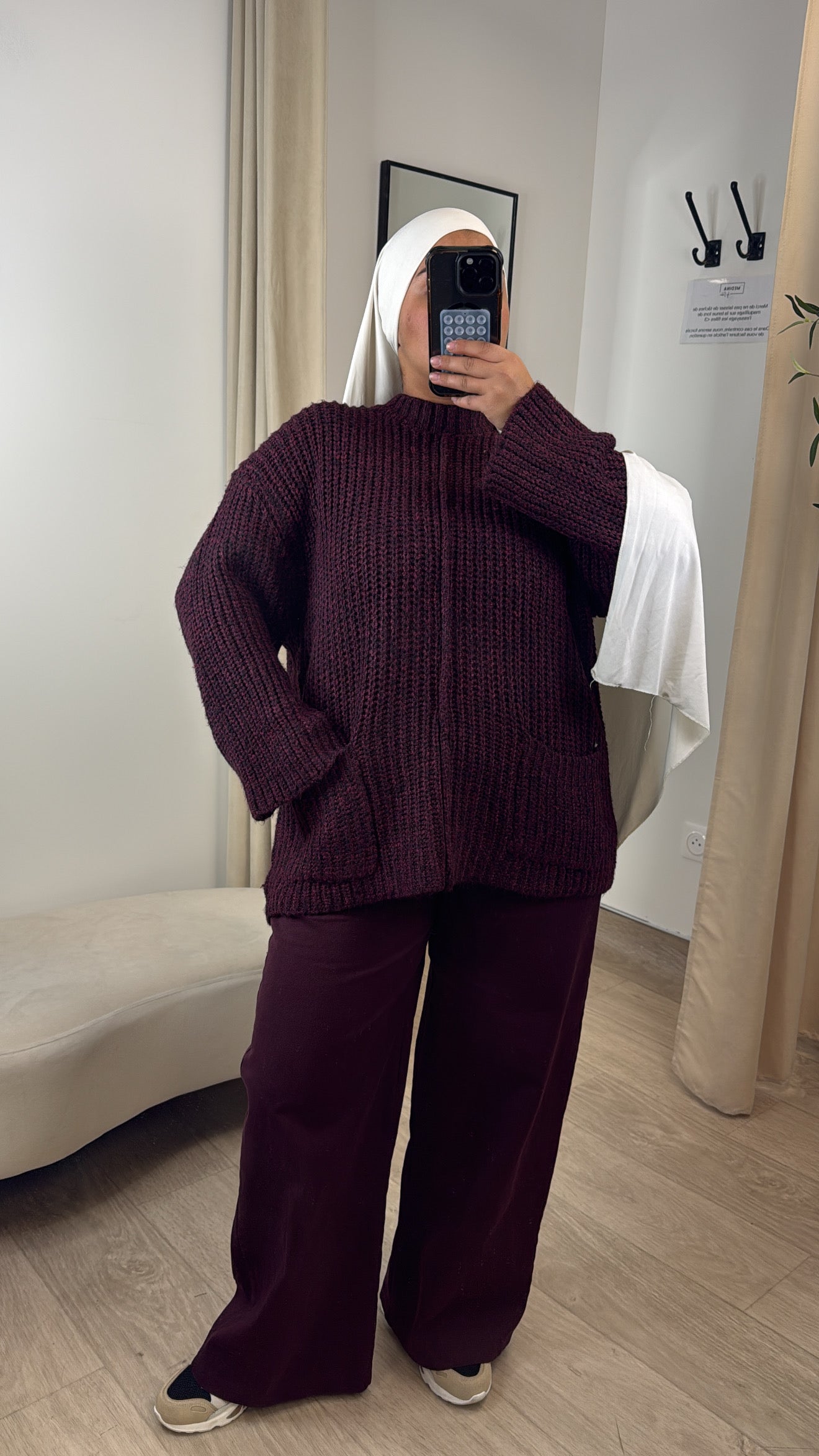 PULL PREMIUM ÉPAIS [ prune ]