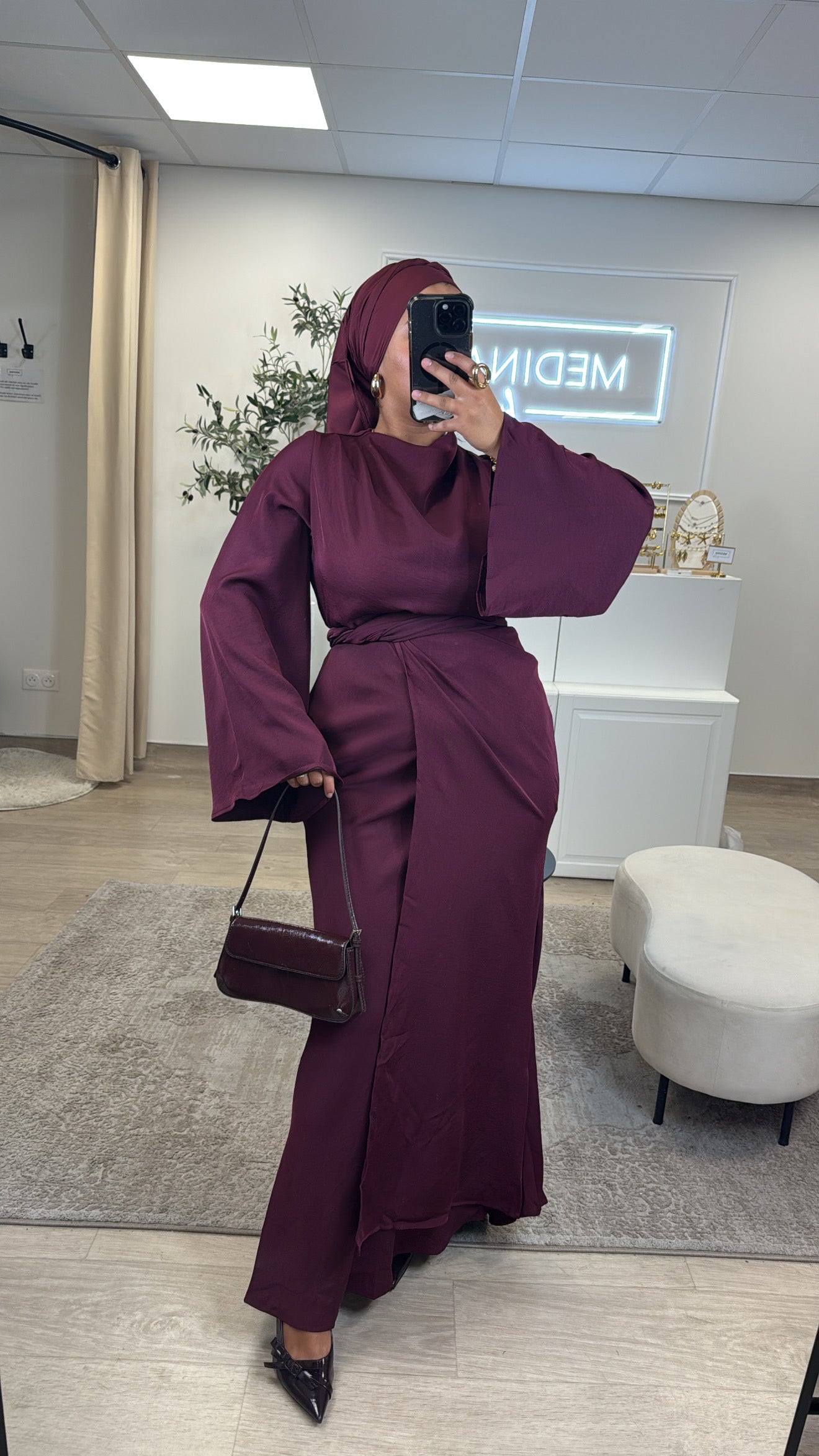 Robe Yasmine [ prune ]