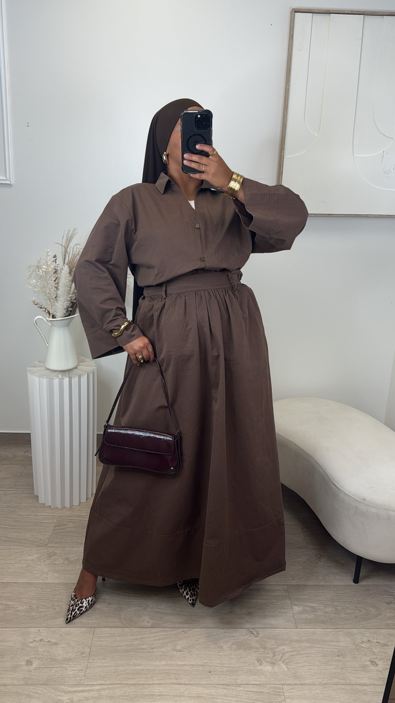 Ensemble Dania [ marron ]