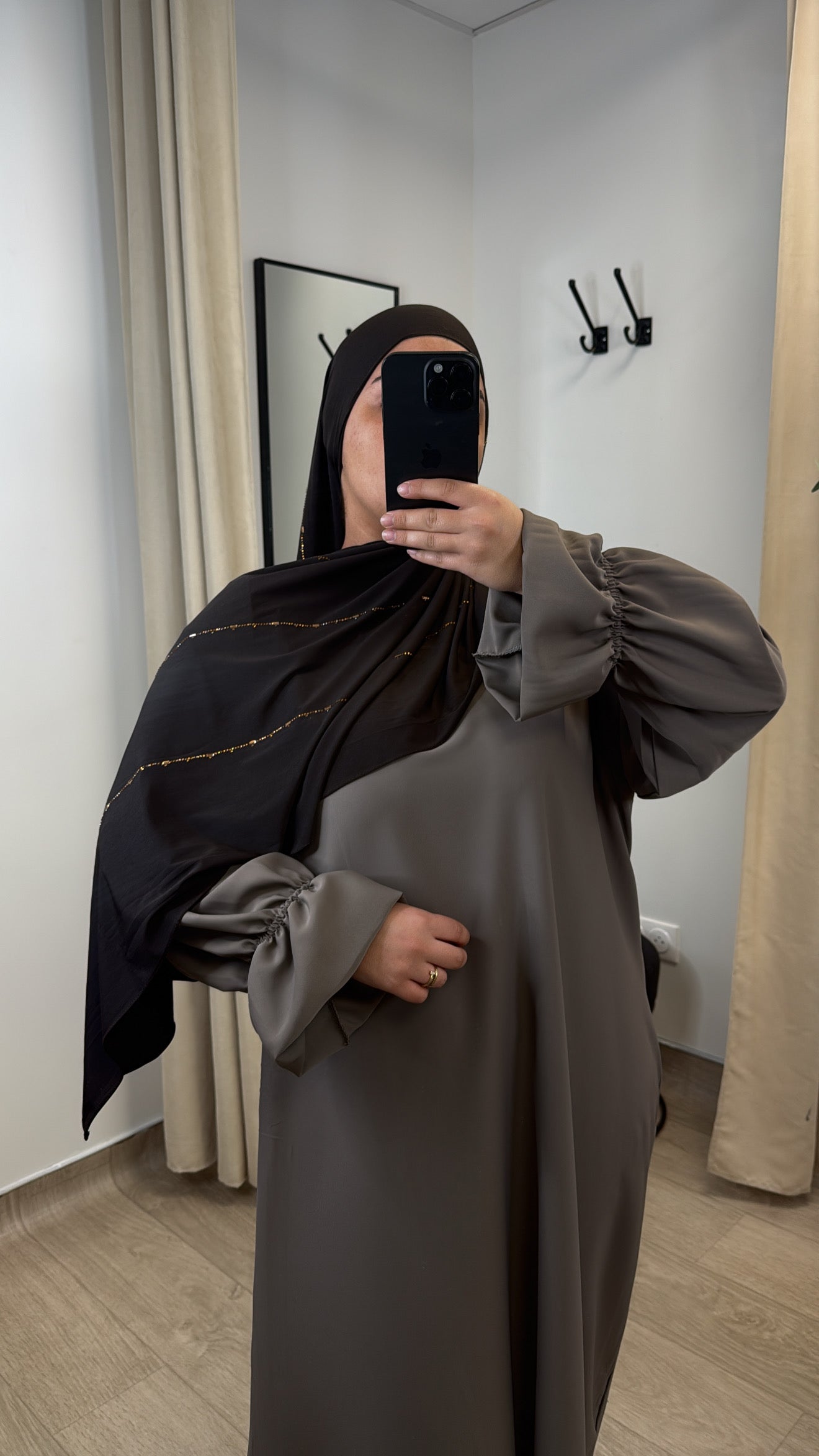 ABAYA JASMINE [ Taupe claire]