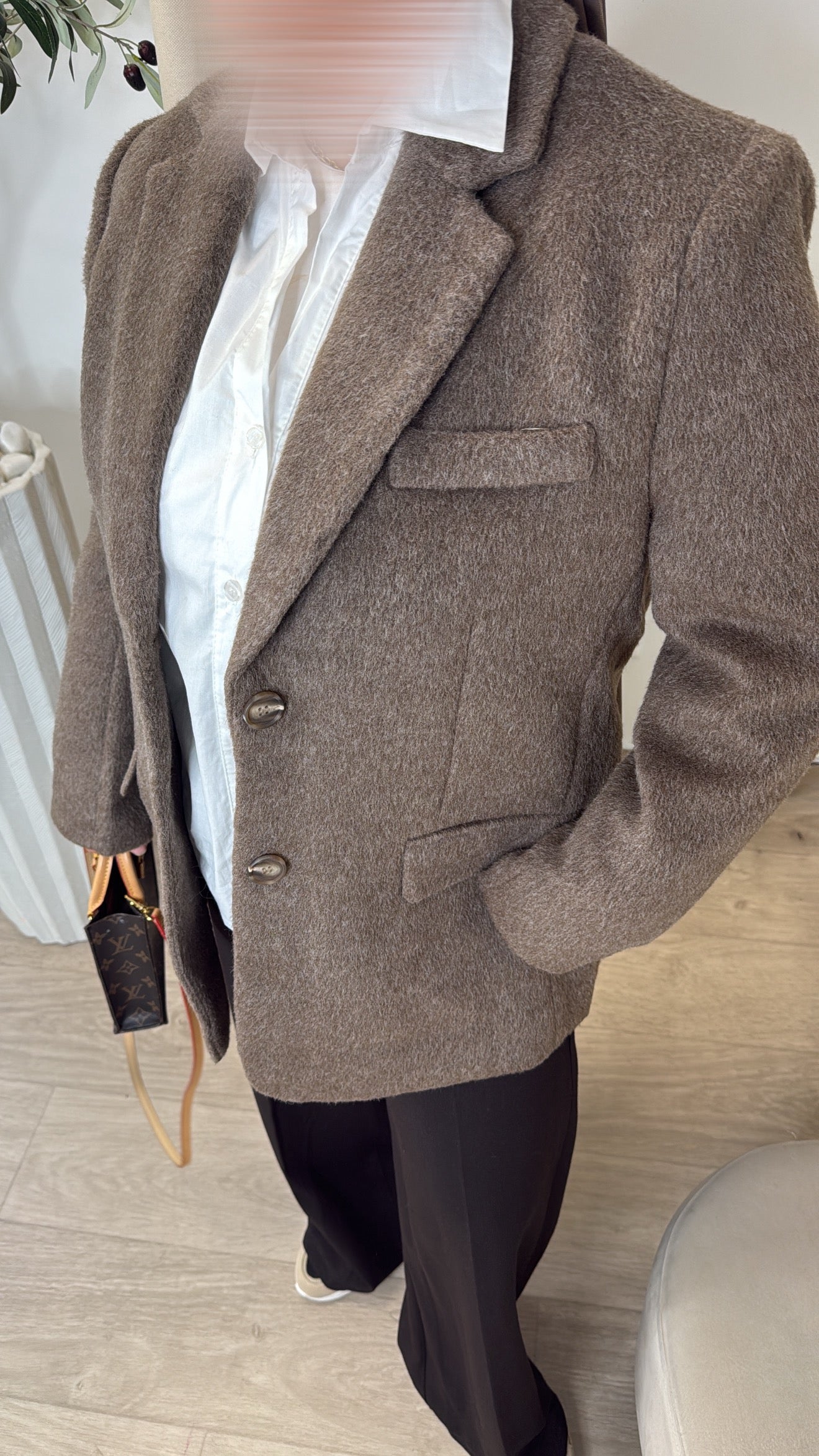 BLAZER AUBE [ choco ]