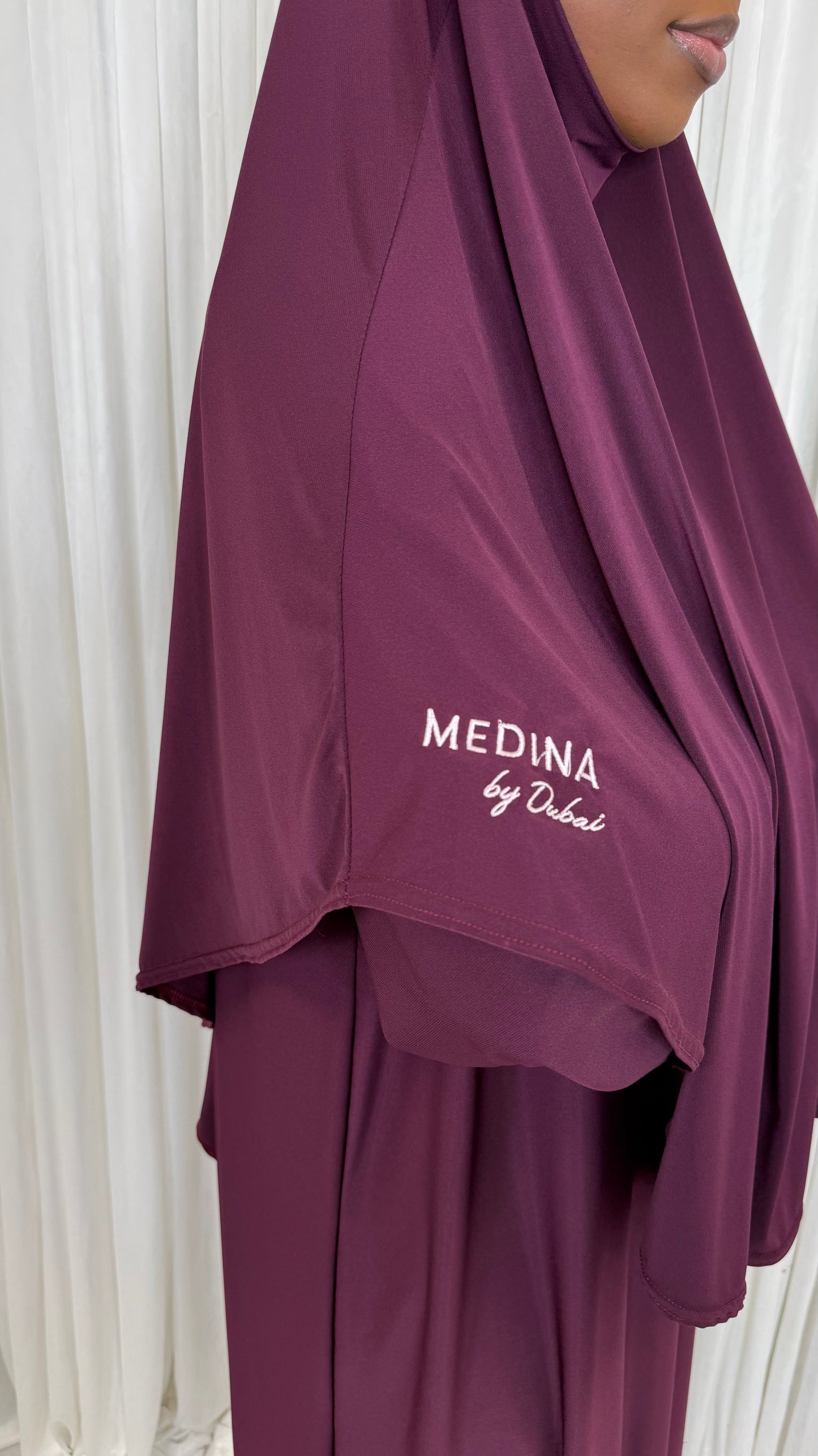 SIGNATURE JERSEY PREMIUM BRODÉ [ prune ]