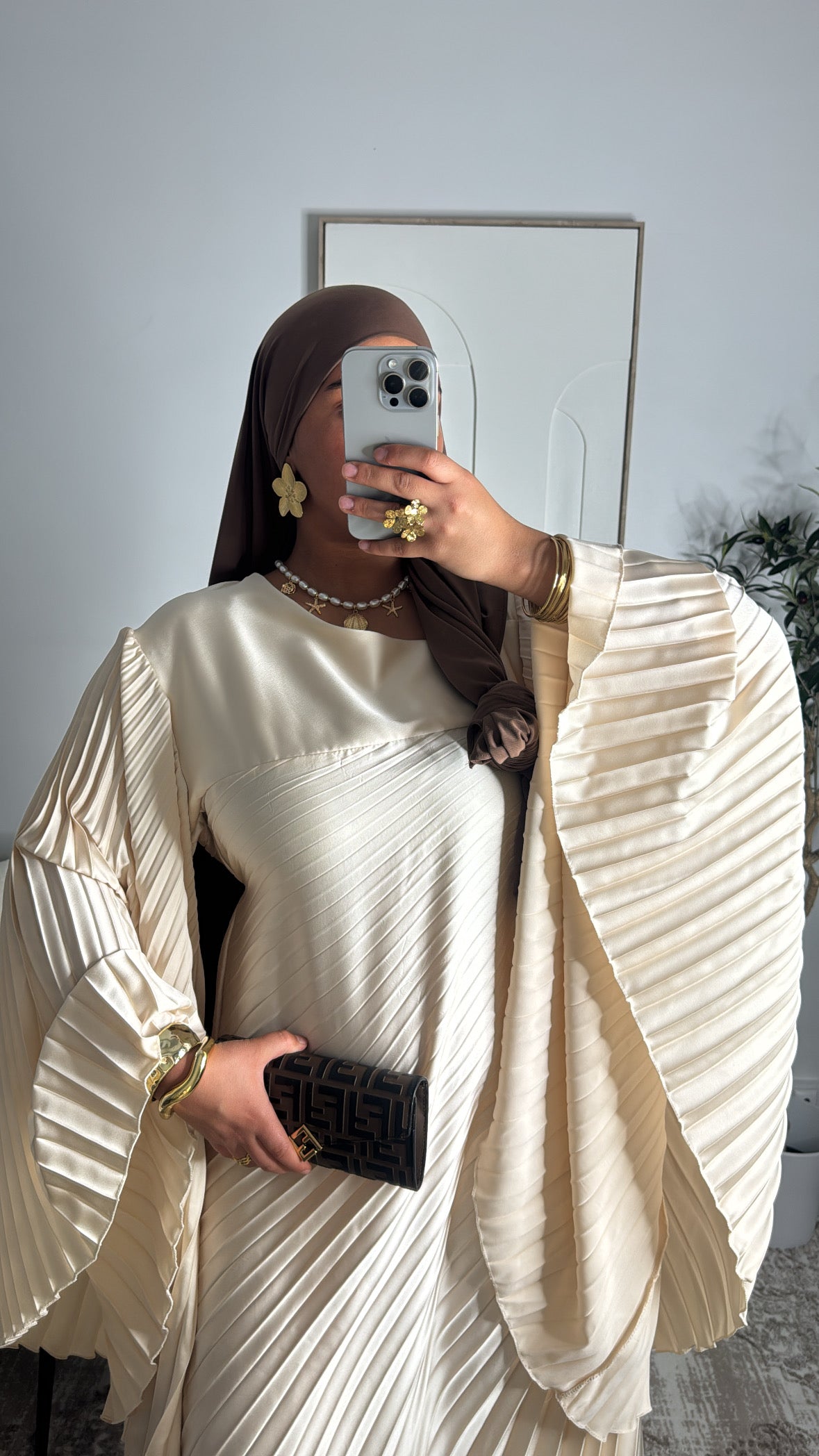 Robe Lila Farasha [ crème ]