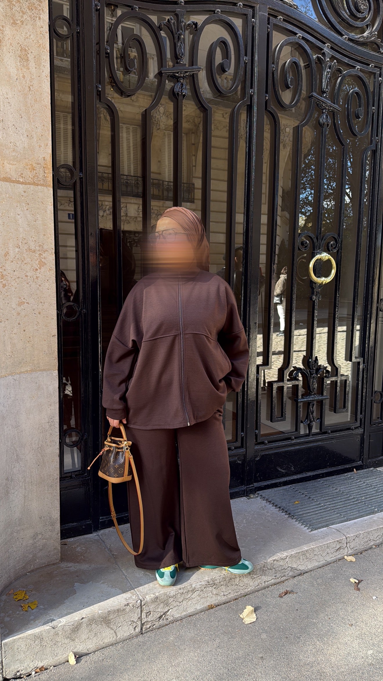 Ensemble Premium Manel [ marron ]