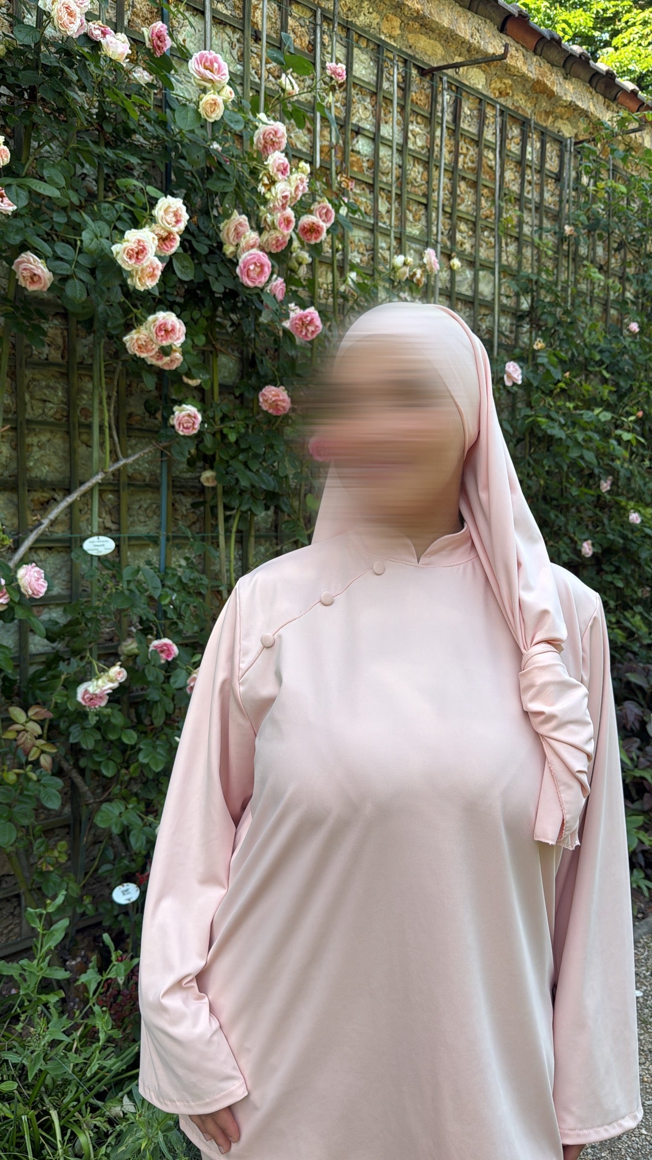 Burkini Premium 3 pièces à bouton [ barbe à barbe papa ]