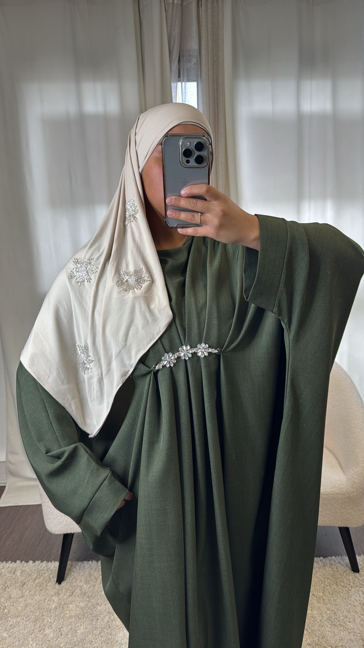 Robe Romaissa [ kaki]