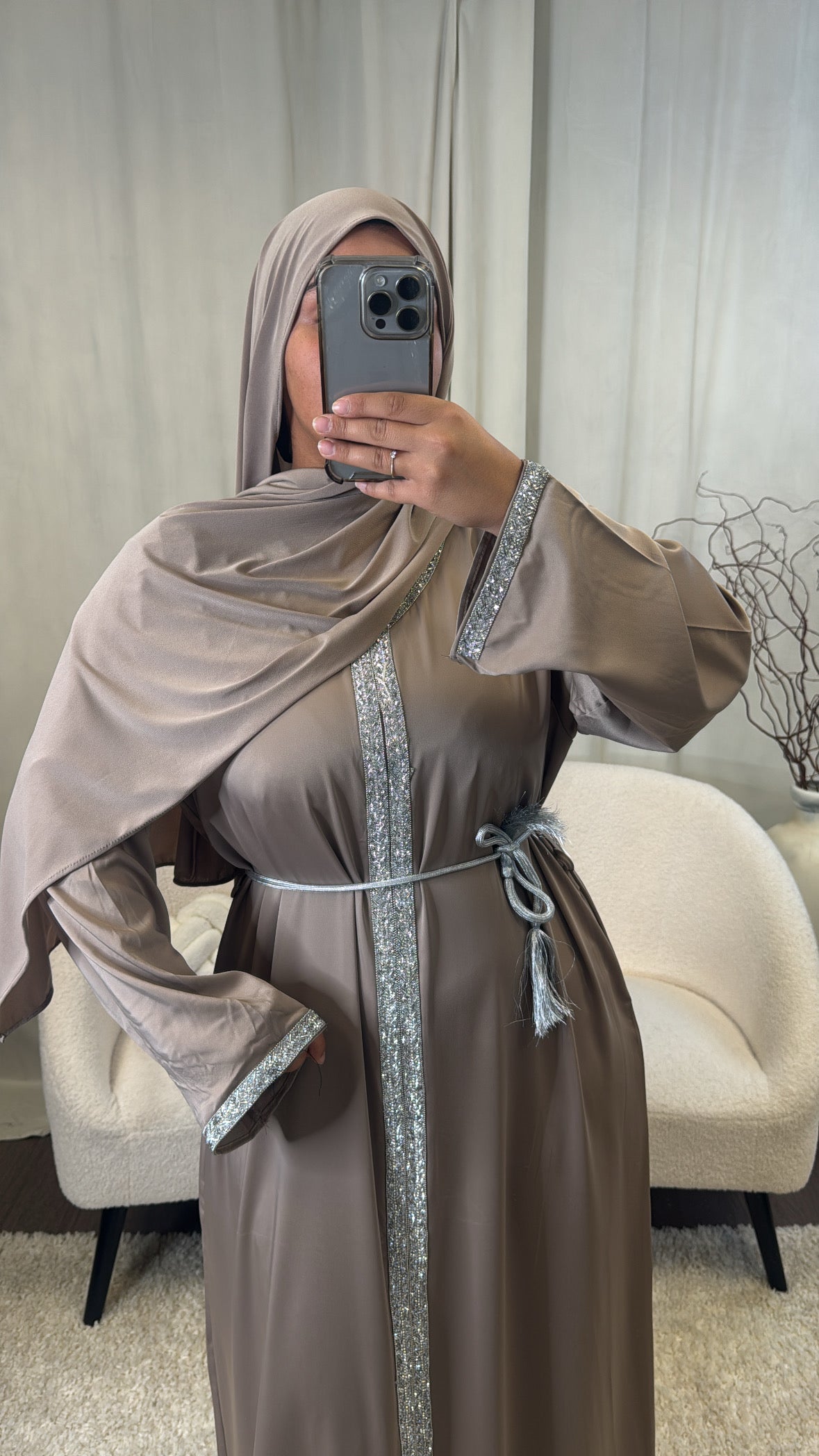 Robe Alya [ taupe]
