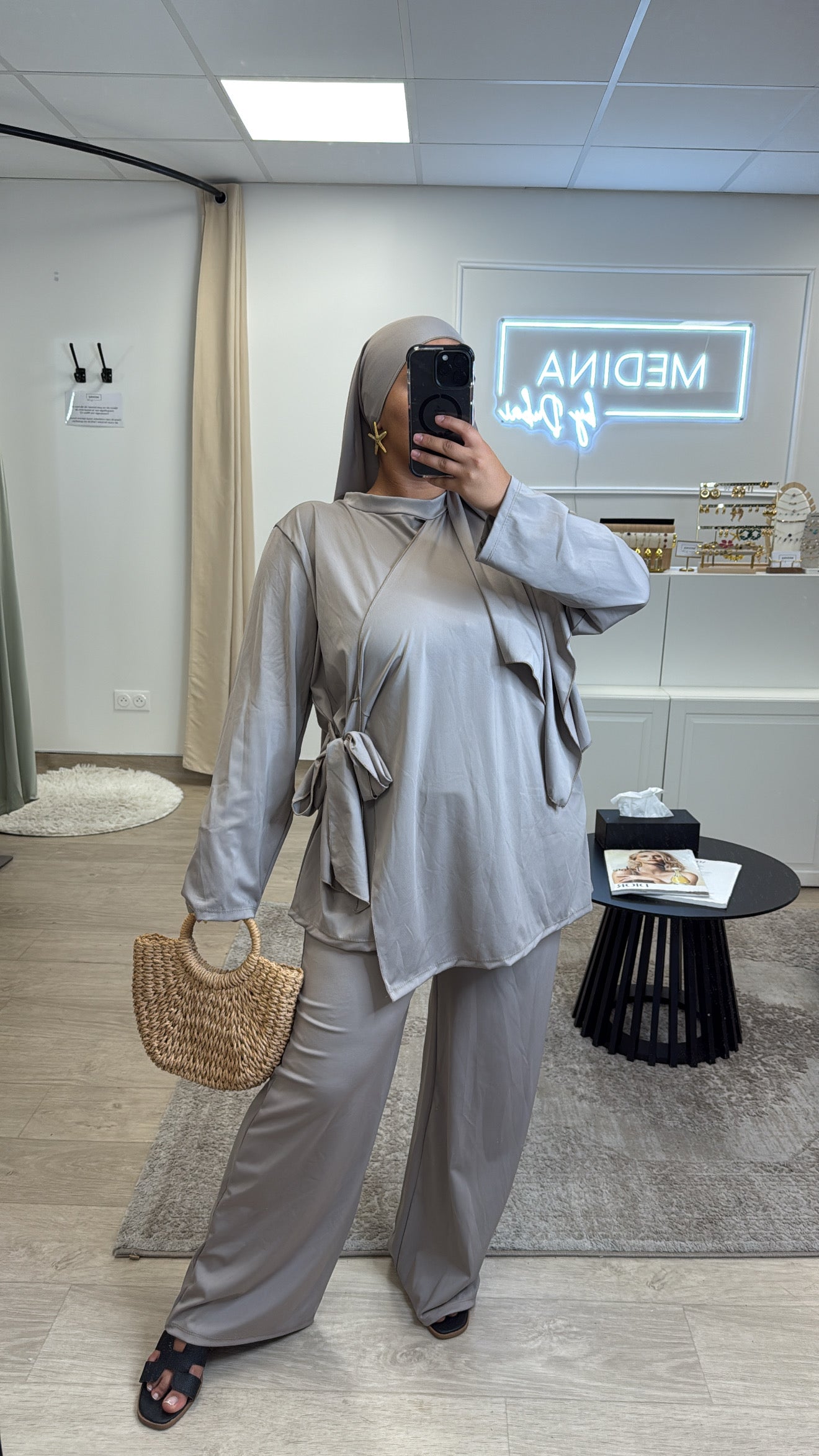 Burkini Sun 3 pièces  [ taupe ]
