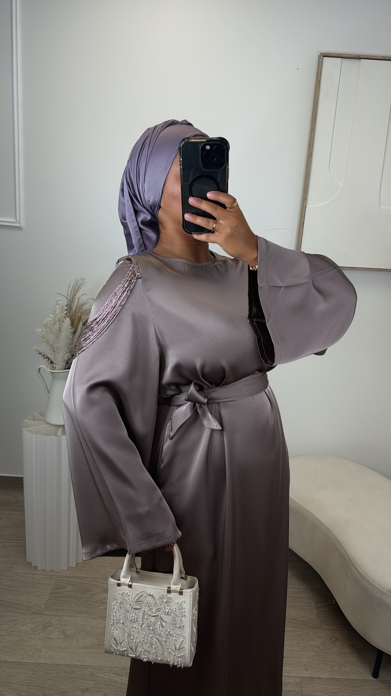 Robe Chloé [ Taupe ]