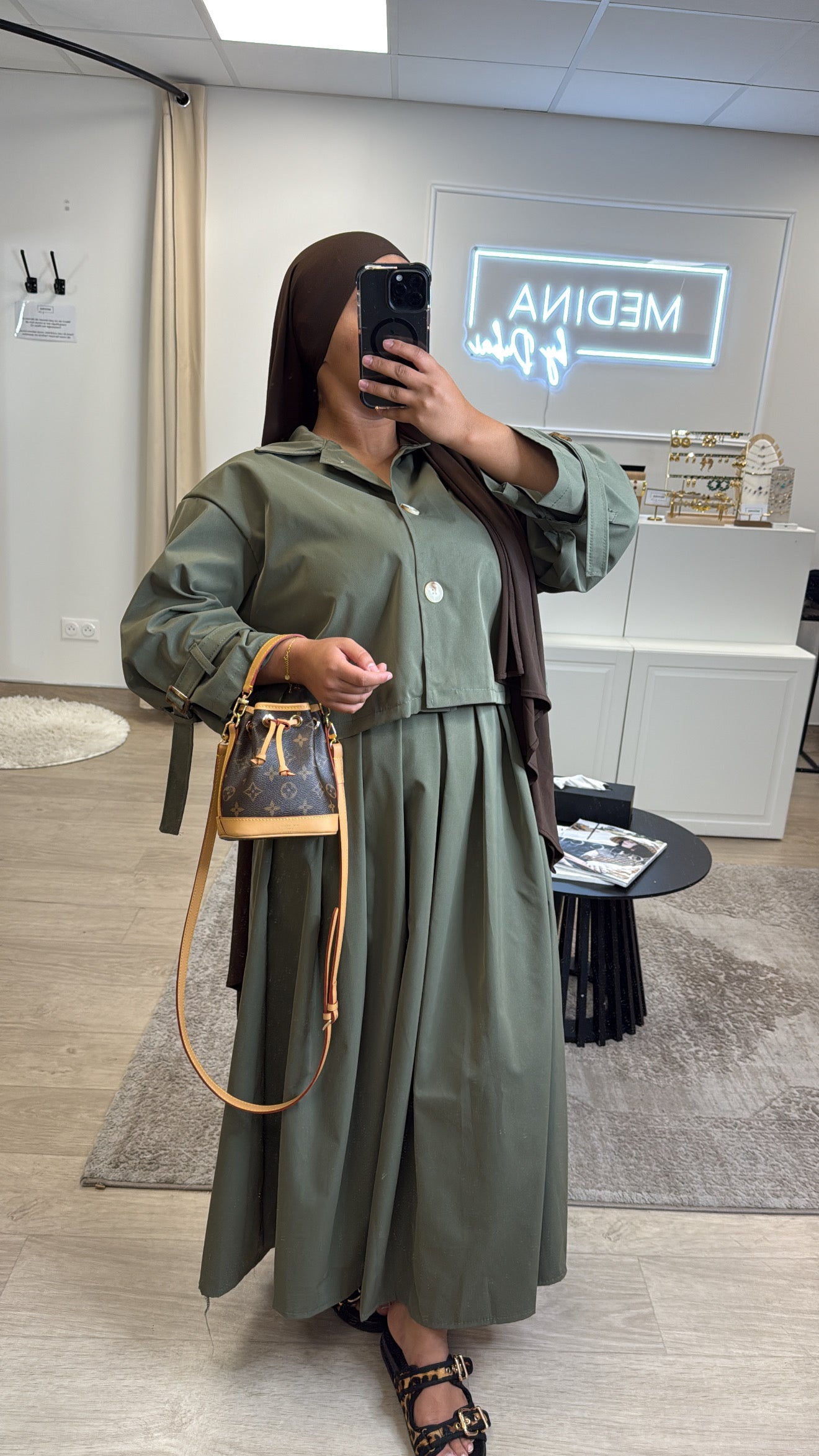 Ensemble Trench [ kaki]
