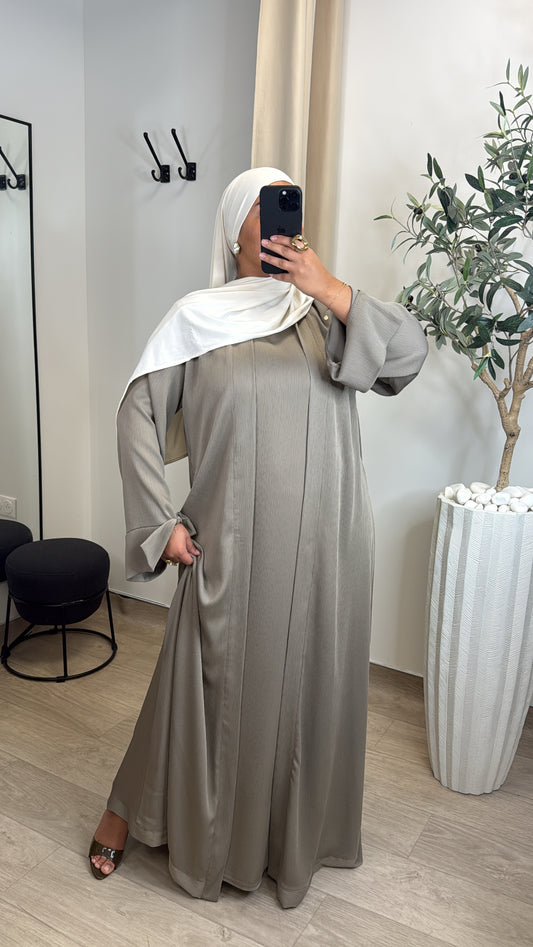 Ensemble Kimono Premium [ Taupe ]