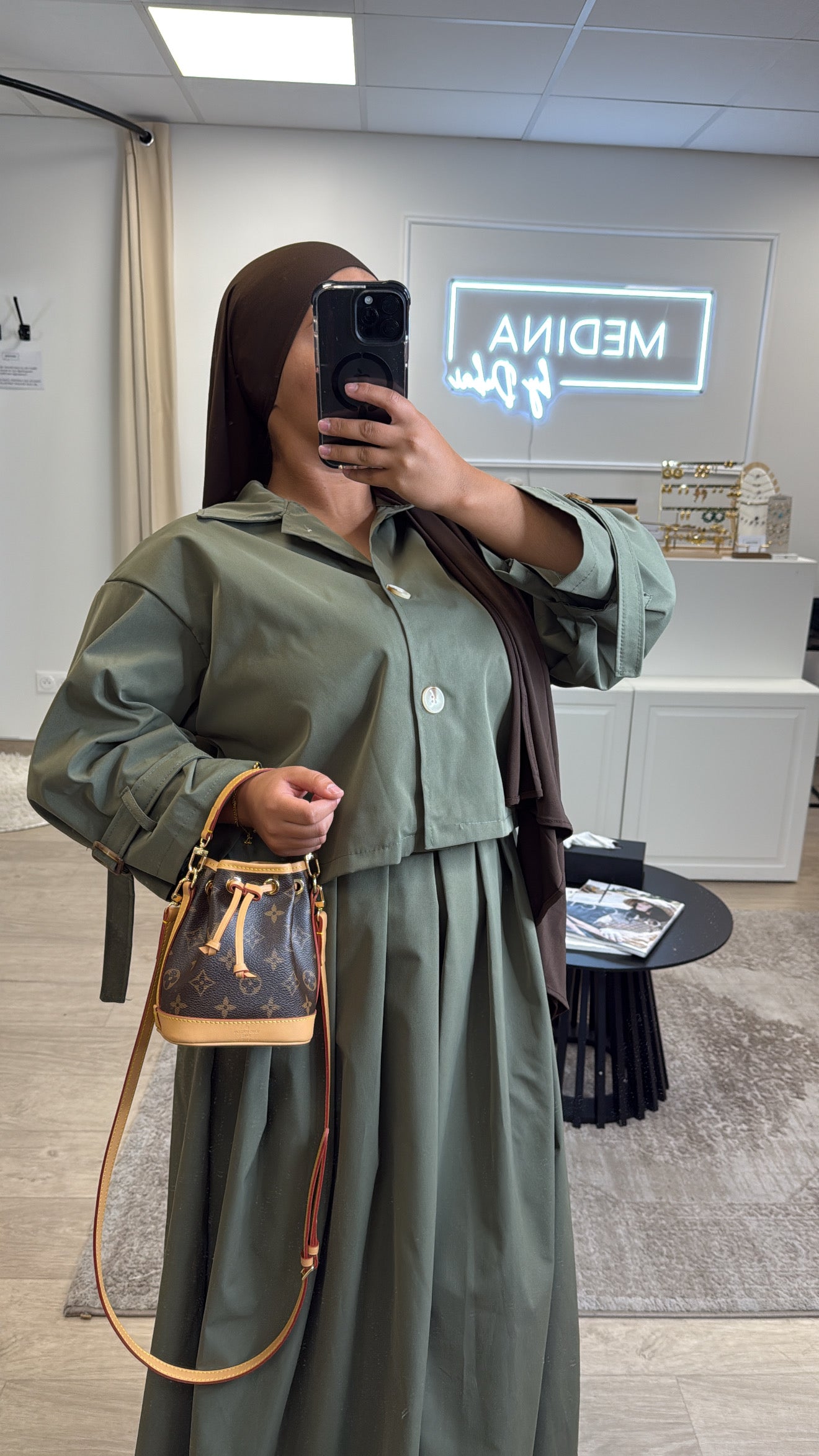 Ensemble Trench [ kaki]