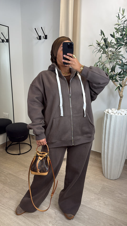 Veste comfy [ choco ]