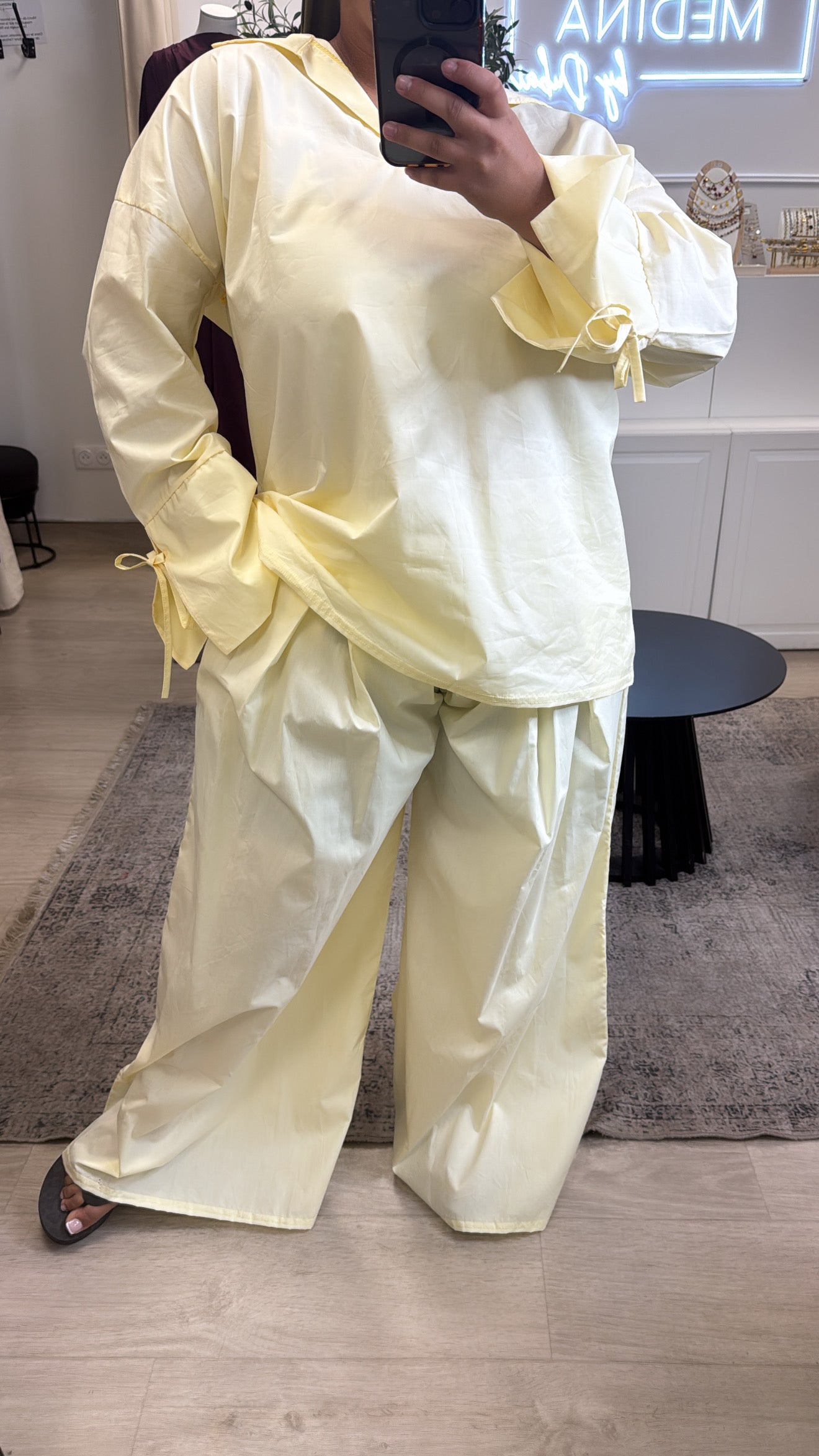 Pantalon bouffante [ jaune ]