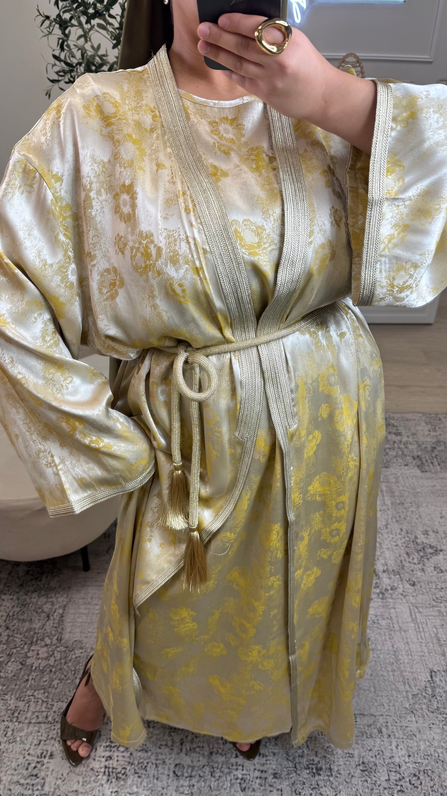 ENSEMBLE SOUS ROBE EVA  [ DORÉE]