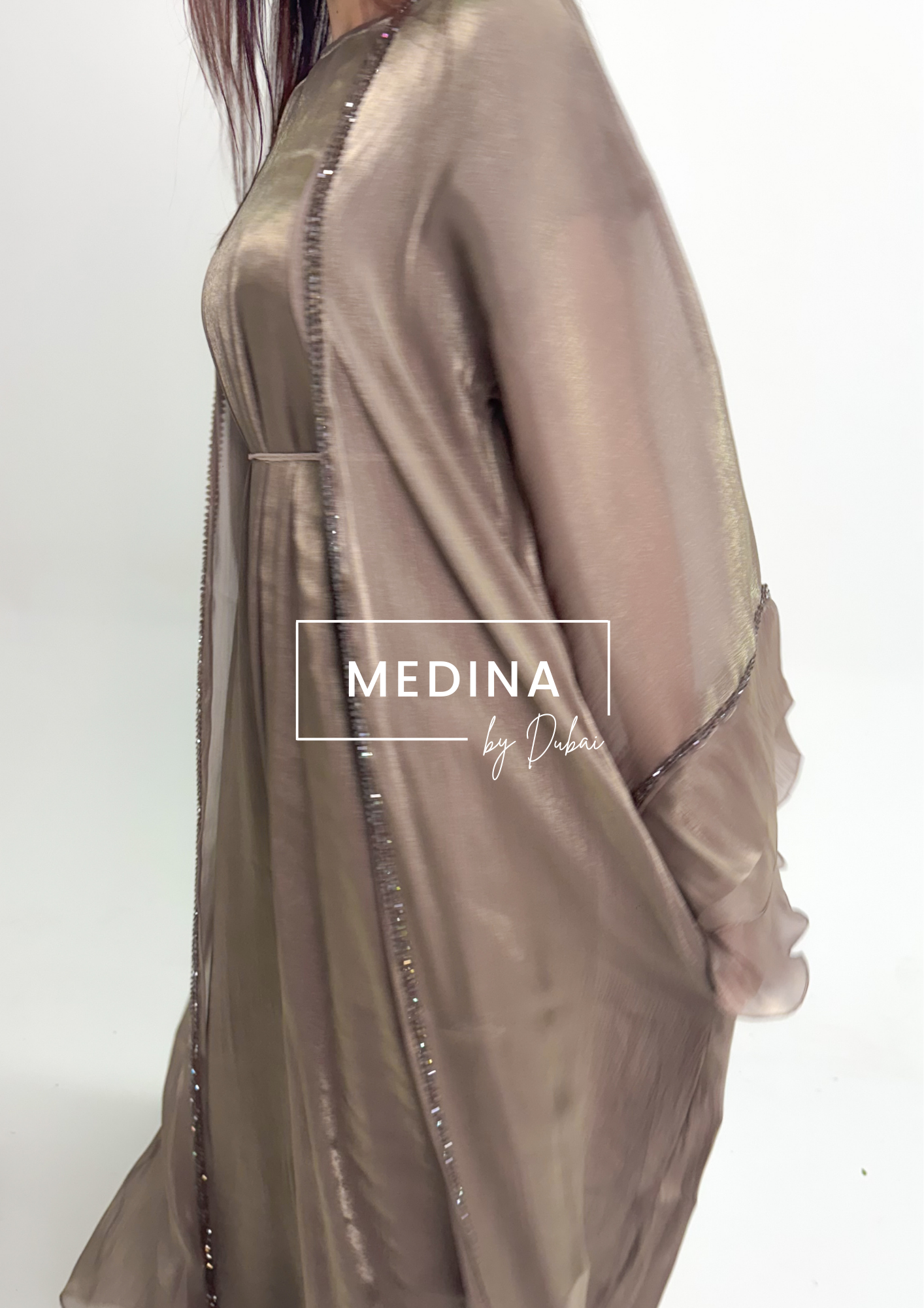 Abaya Tesnim [ taupe ]