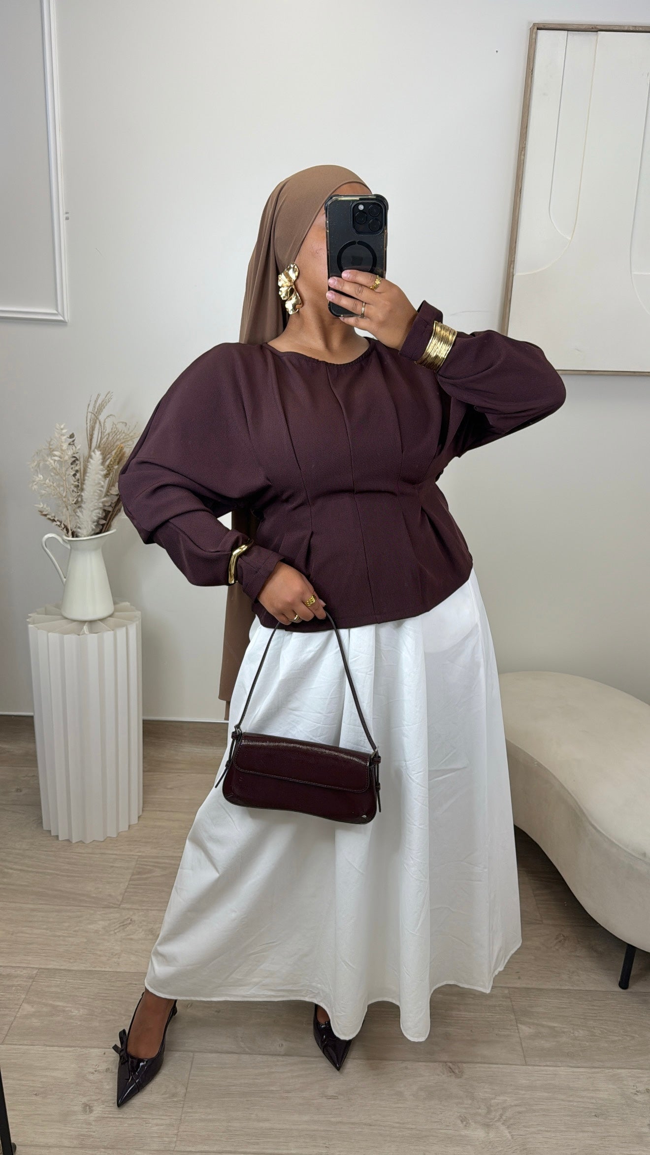 Jupe Premium bouffante [ blanc ]