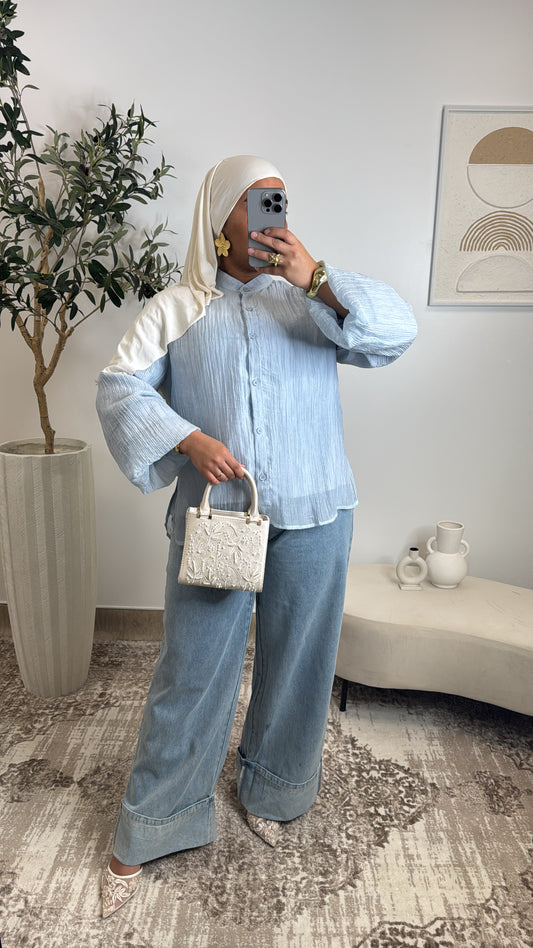 Chemisier Niyel [ bleu]