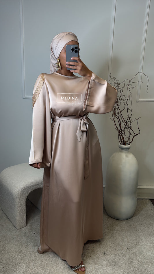 Robe Chloé [ Rose nude ]
