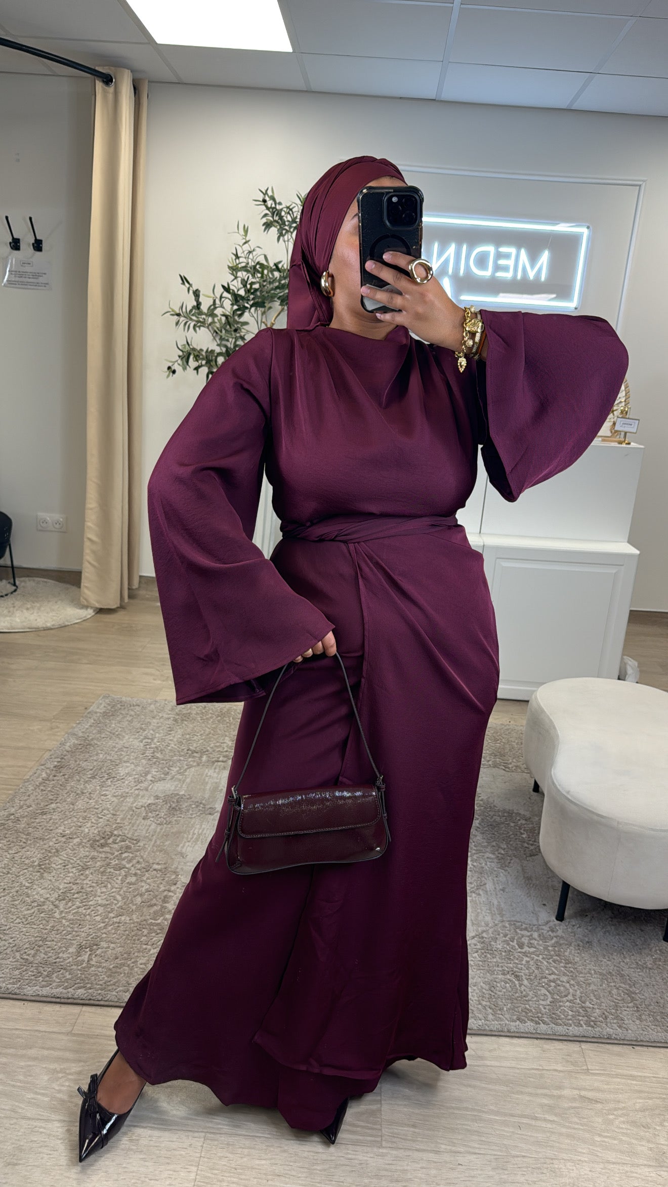 Robe Yasmine [ prune ]
