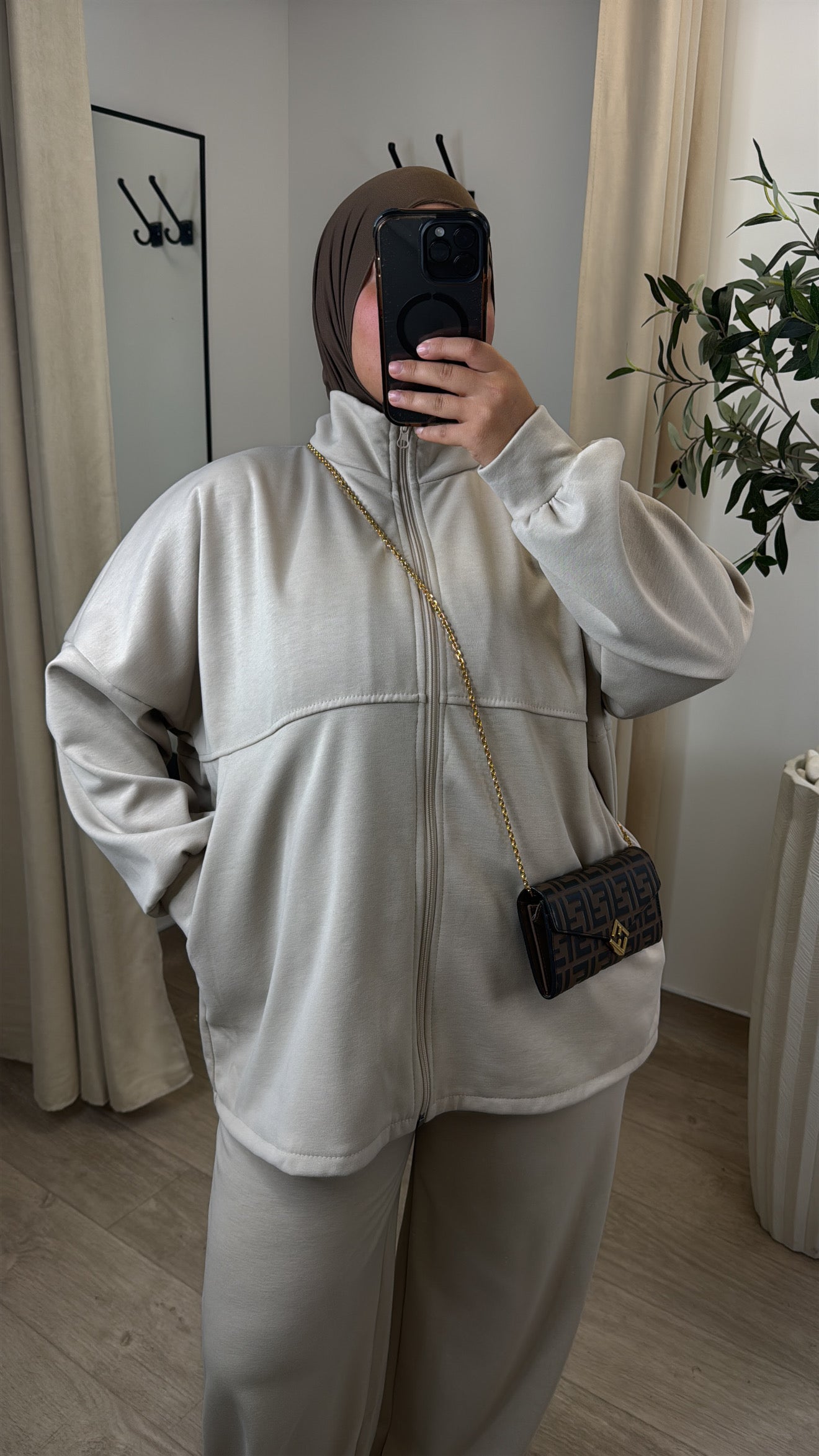 Ensemble Premium Manel [ crème ]