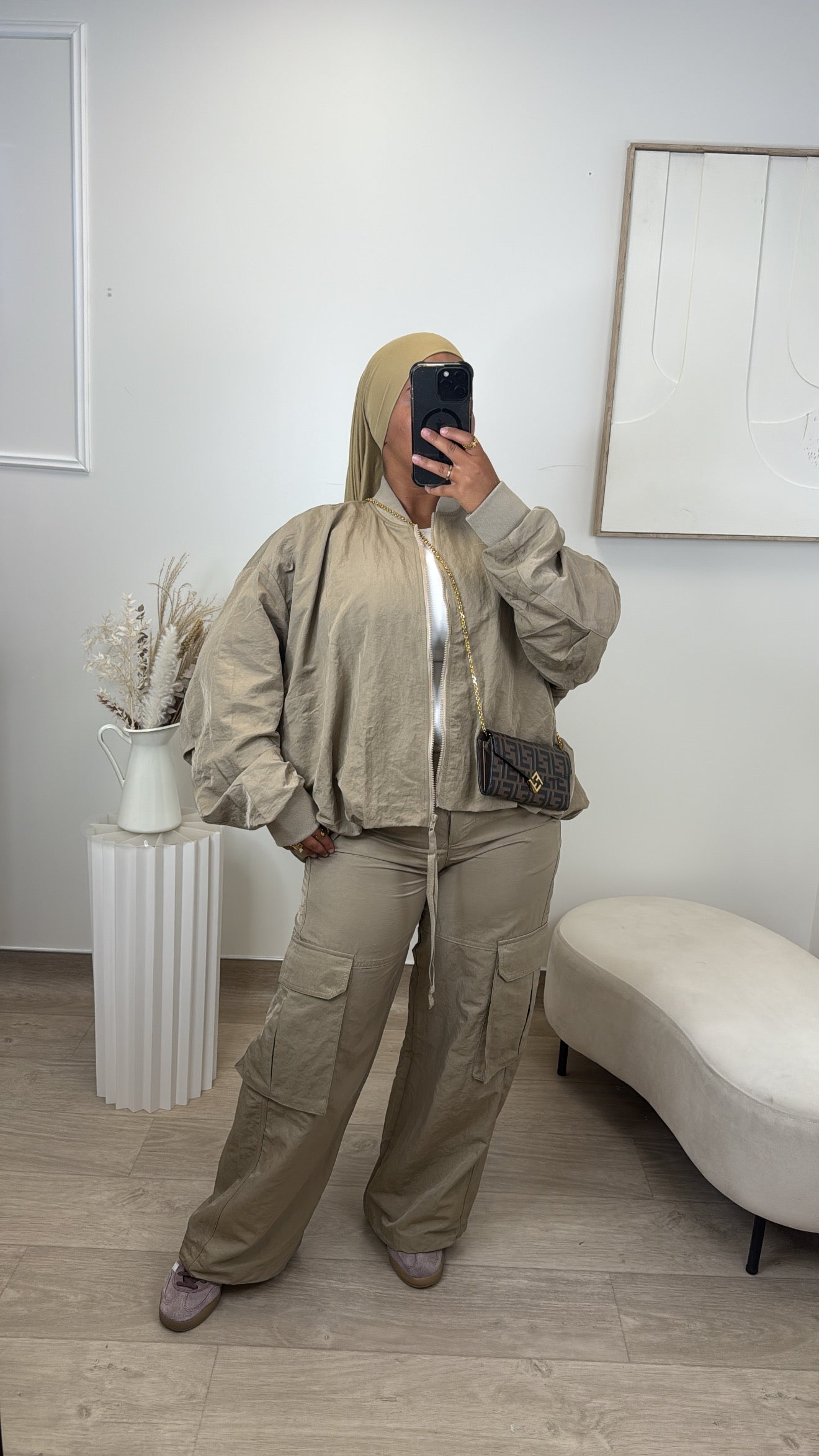 Ensemble Tiya [ camel ]