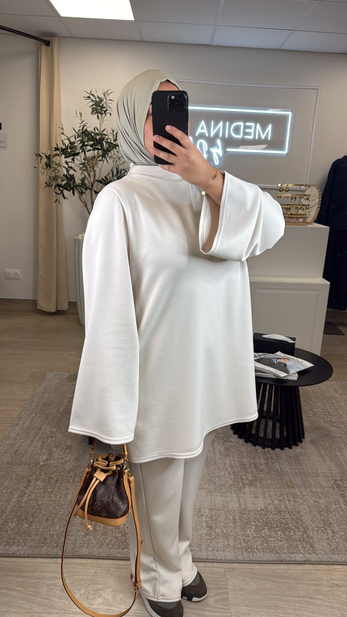 ENSEMBLE CLASSY [ crème ]