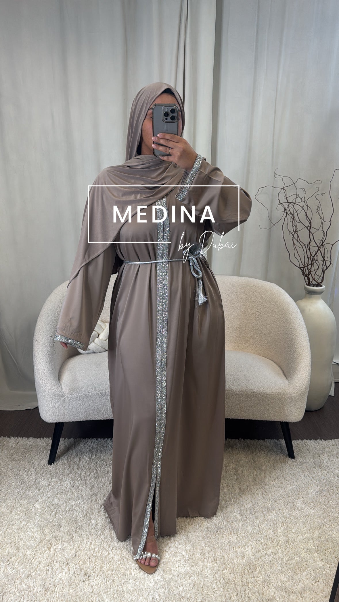 Robe Alya [ taupe]