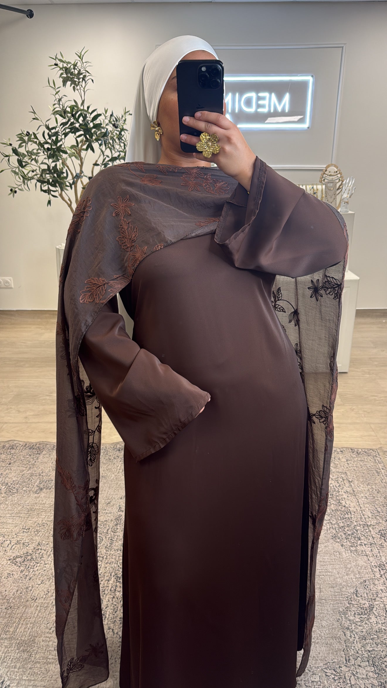 ROBE CAP SAYANA [ choco ]