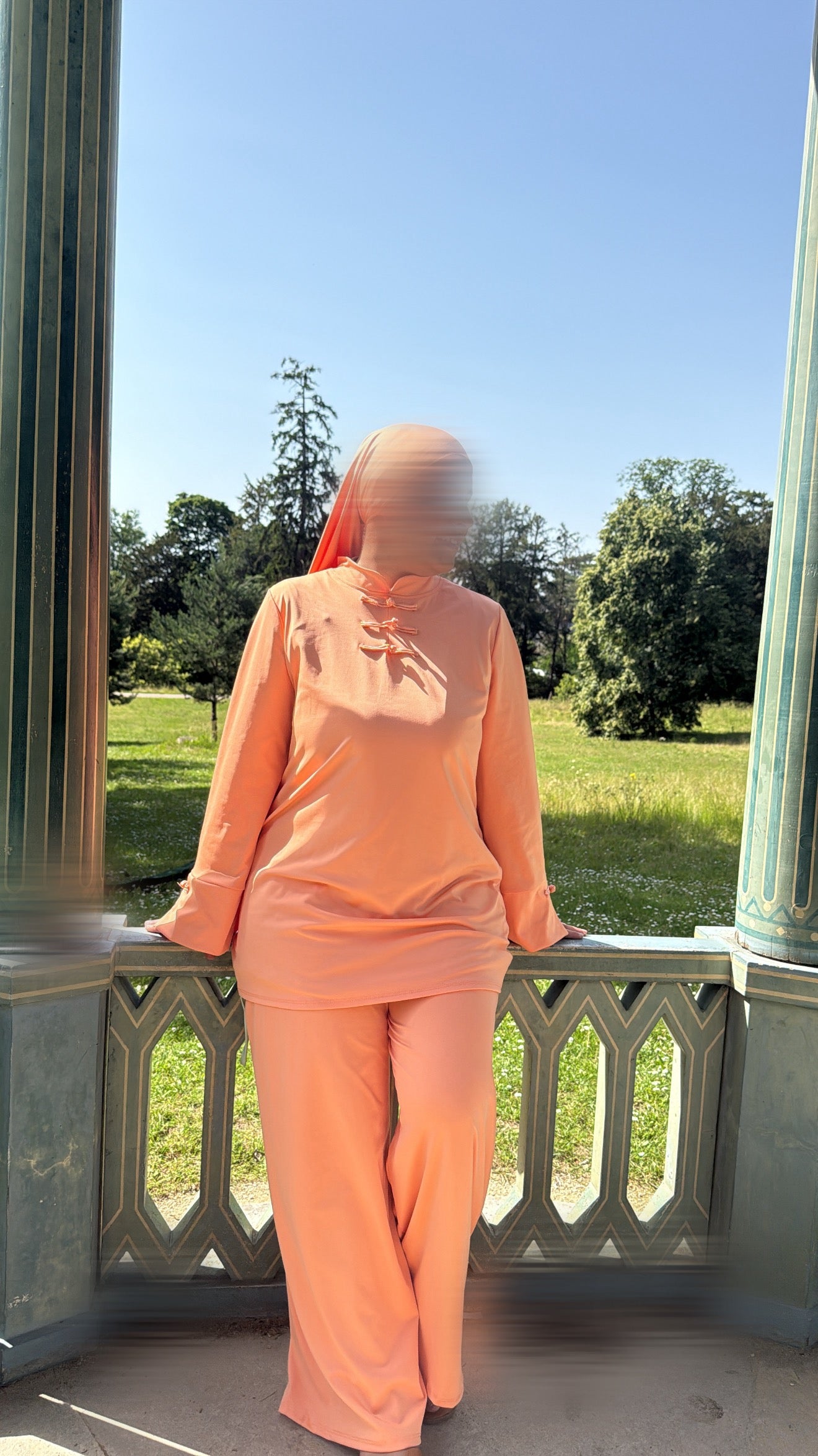 BURKINI SAKURA 3 PIÈCES [ orange ]