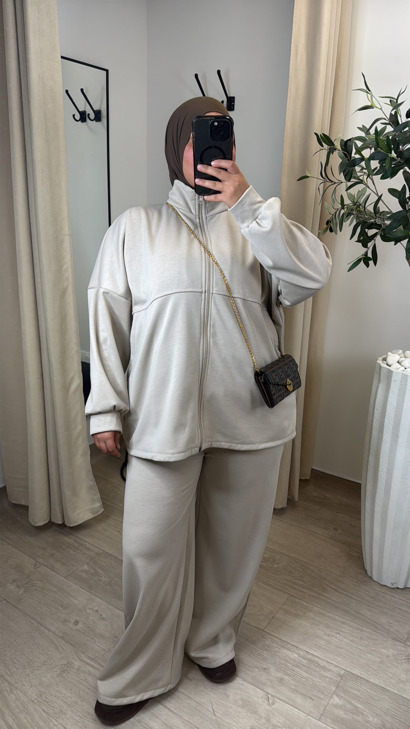 Ensemble Premium Manel [ crème ]