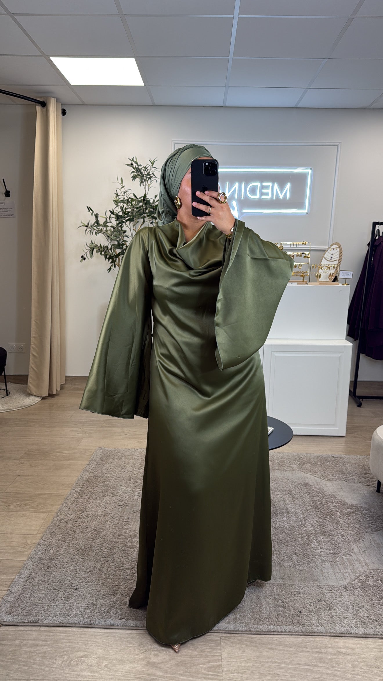 Robe Layana [ kaki ]