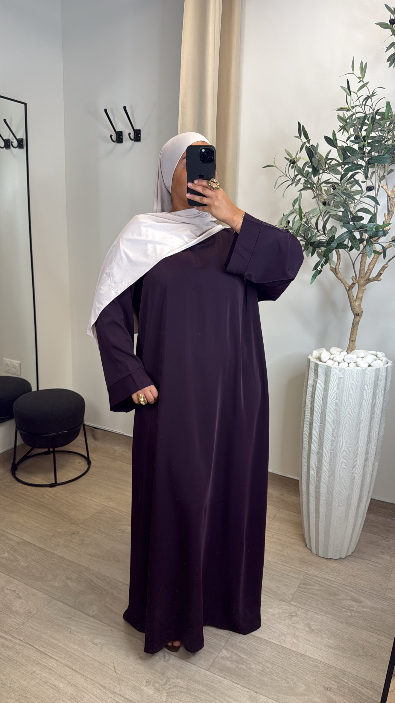 Abaya SOFT [ Prune ]